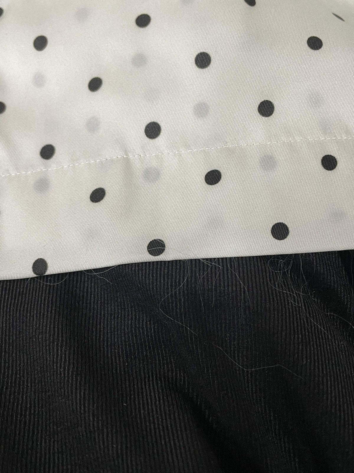 dunhill ドット柄ジップブルゾン XS アイボリー