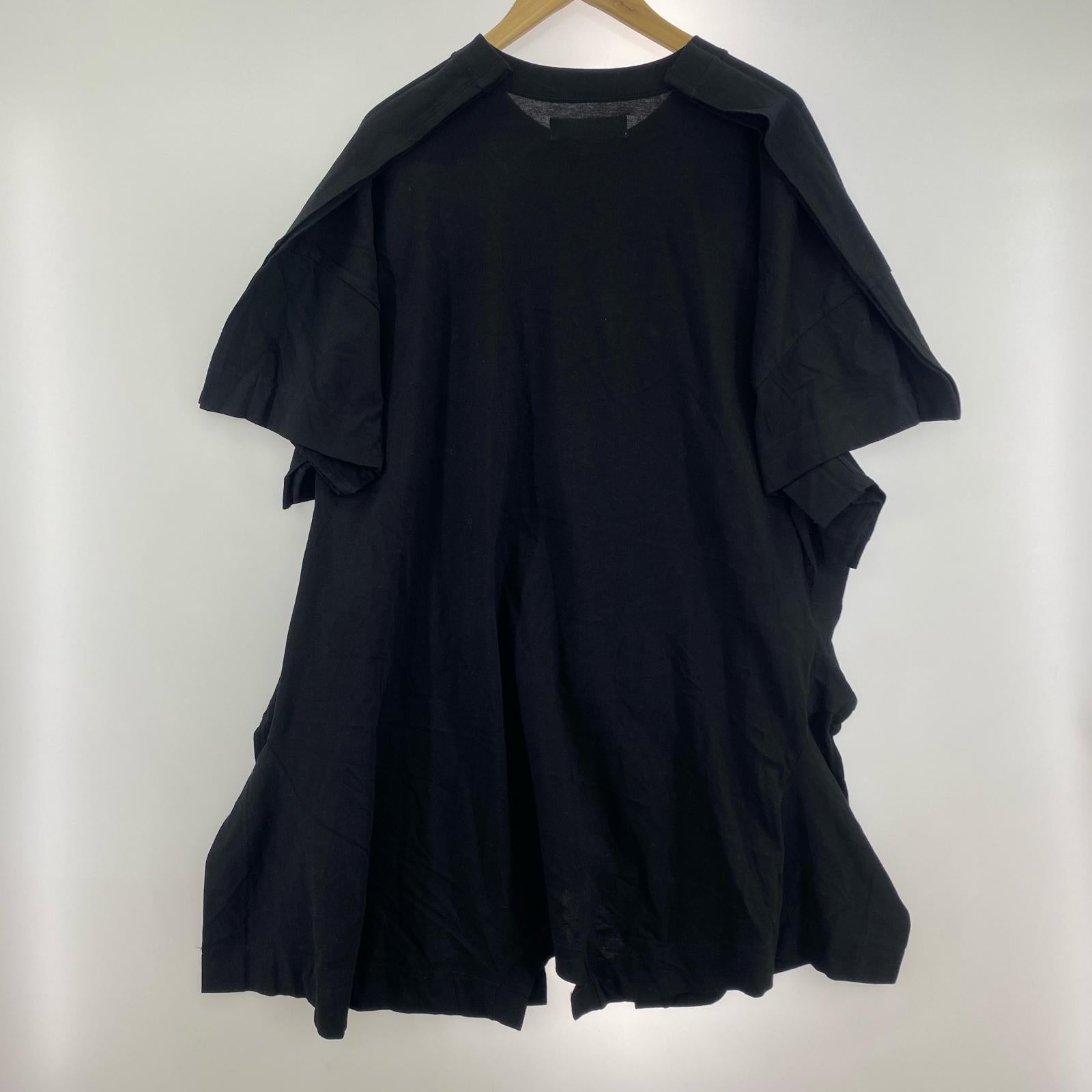 半袖Tシャツ BASE MARK Four Side Big Tee 黒 (S) S ブラック