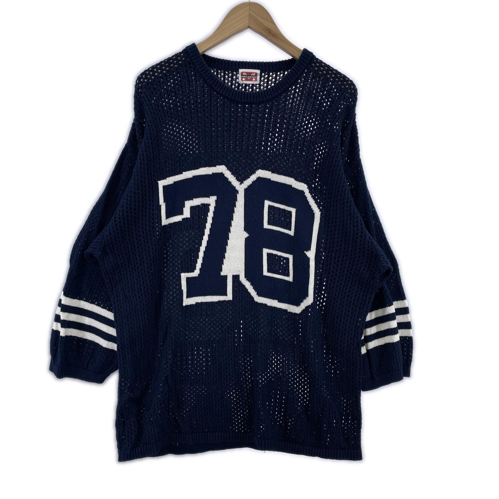 ニット Deuxieme Classe athletic wear MASON 紺 フリー ネイビー