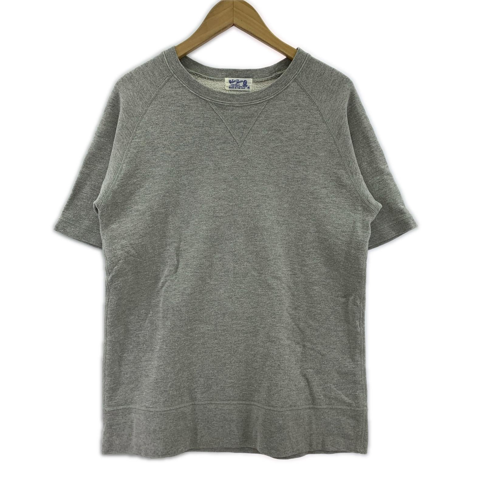 スウェット USA製 半袖スウェット グレー (M) M グレー