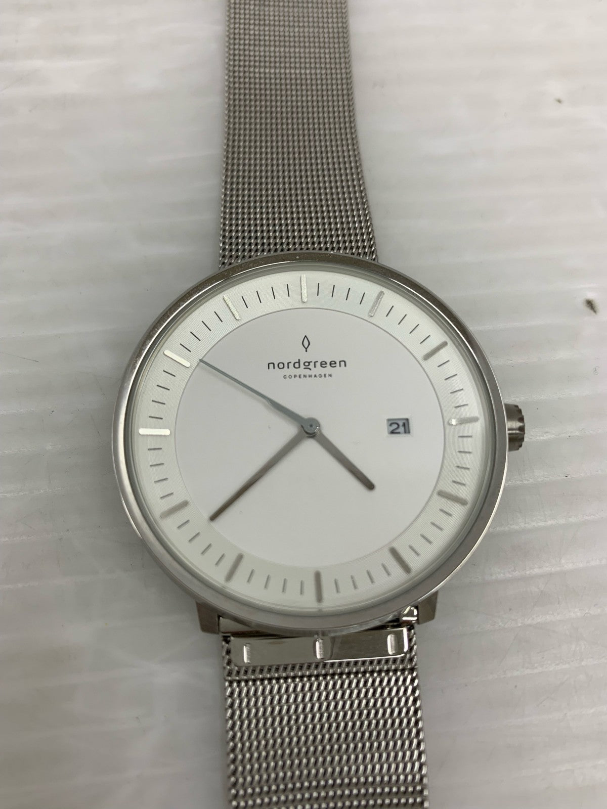 腕時計 nordgreen Philosopher クオーツ シルバー