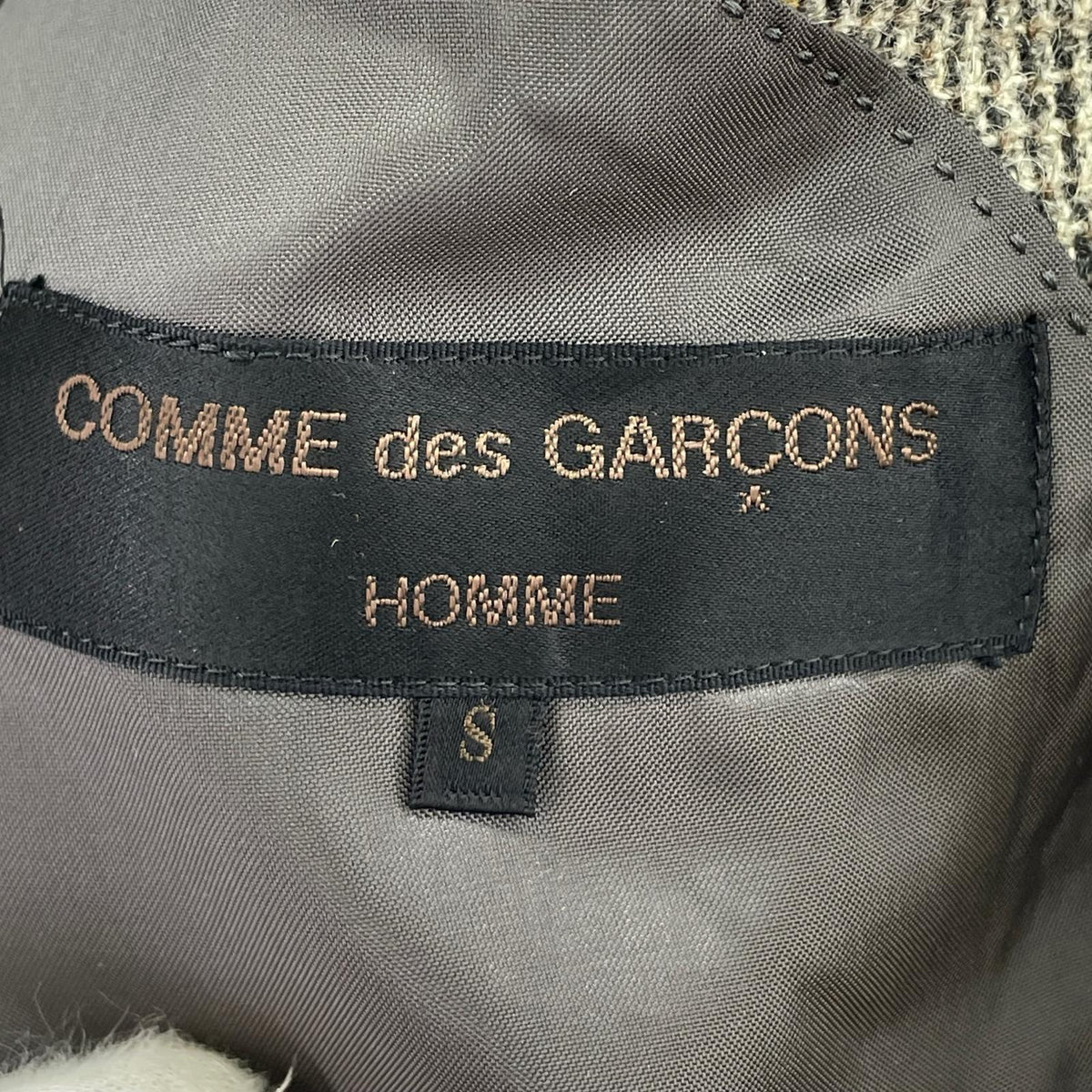 テーラードジャケット HOMME AD1989 2B ウール グレンチェック S S マルチカラー