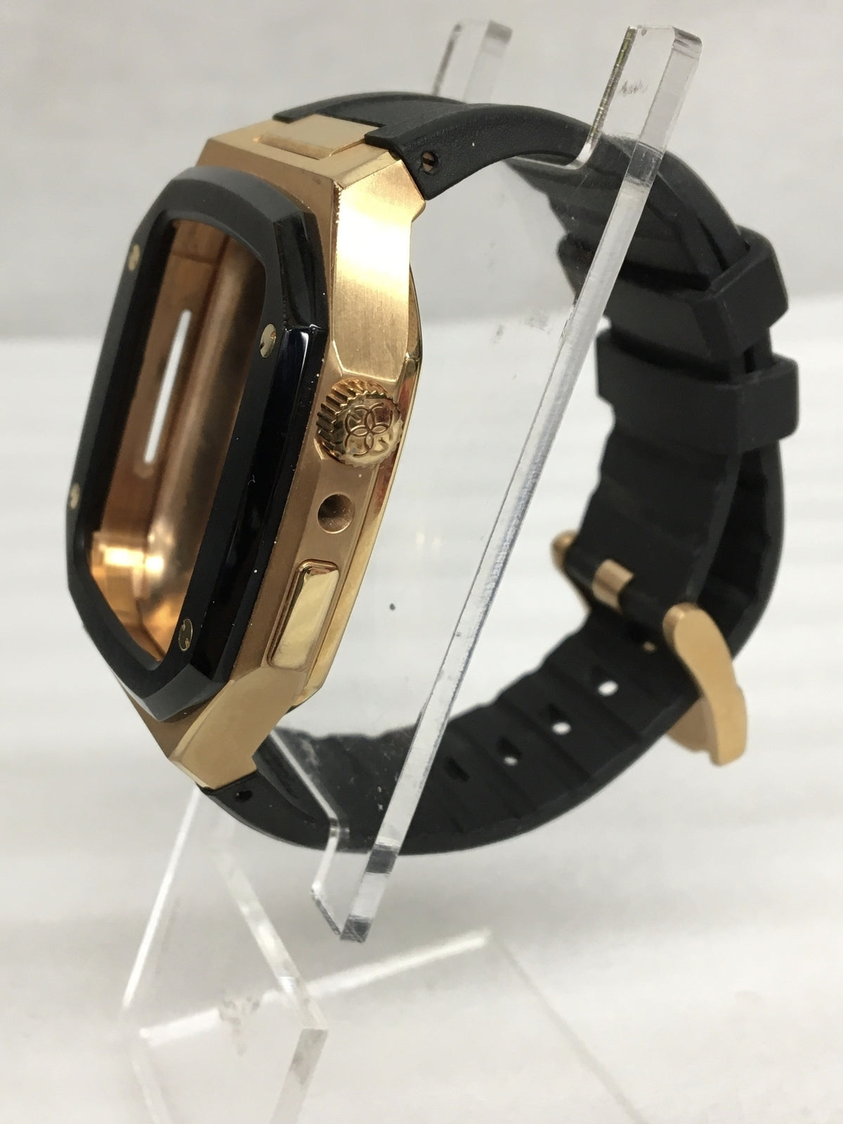 腕時計 GOLDEN CONCEPT ゴールド ブラック ラバーバンド