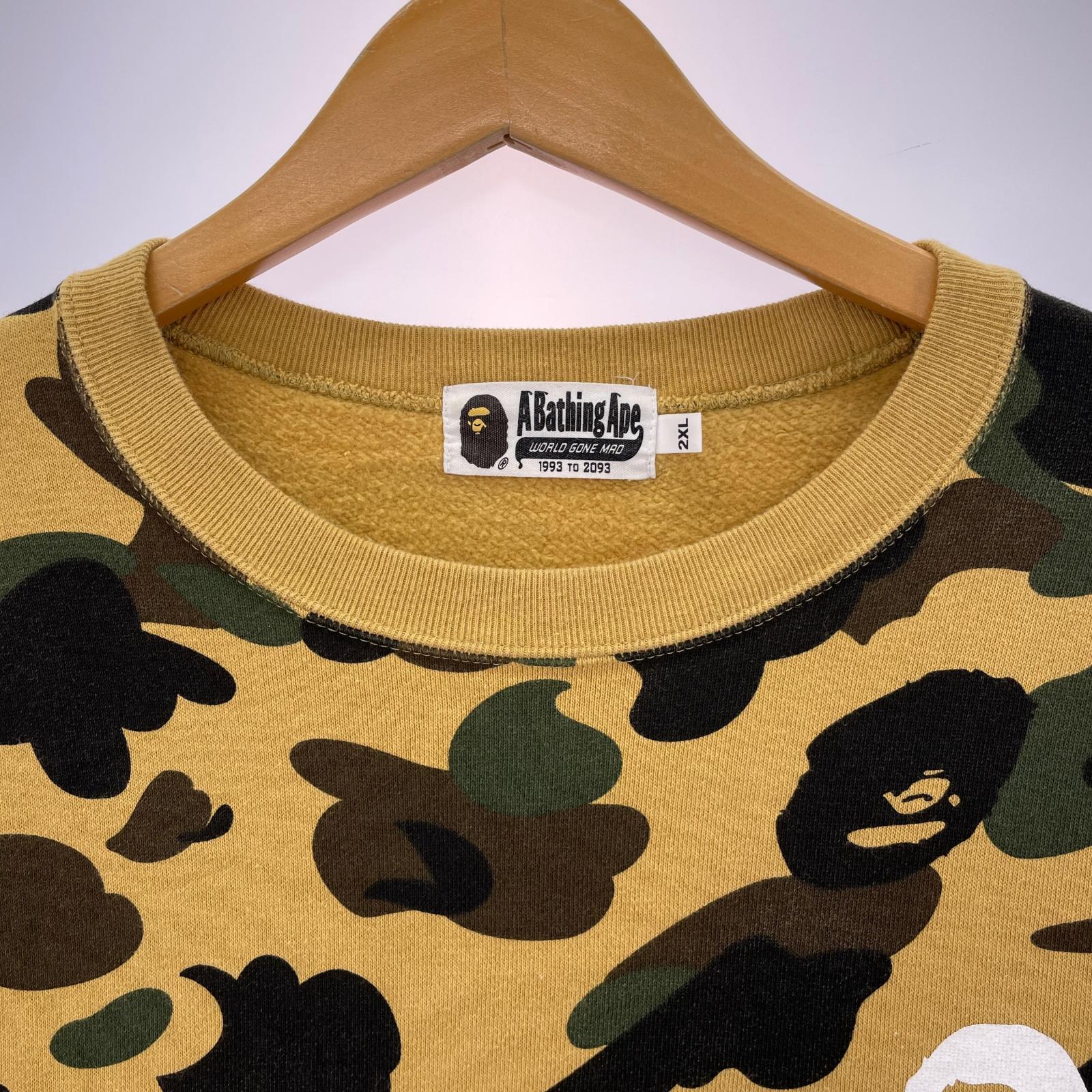 スウェット 1ST CAMO APE HEAD CREWNECK 2XL