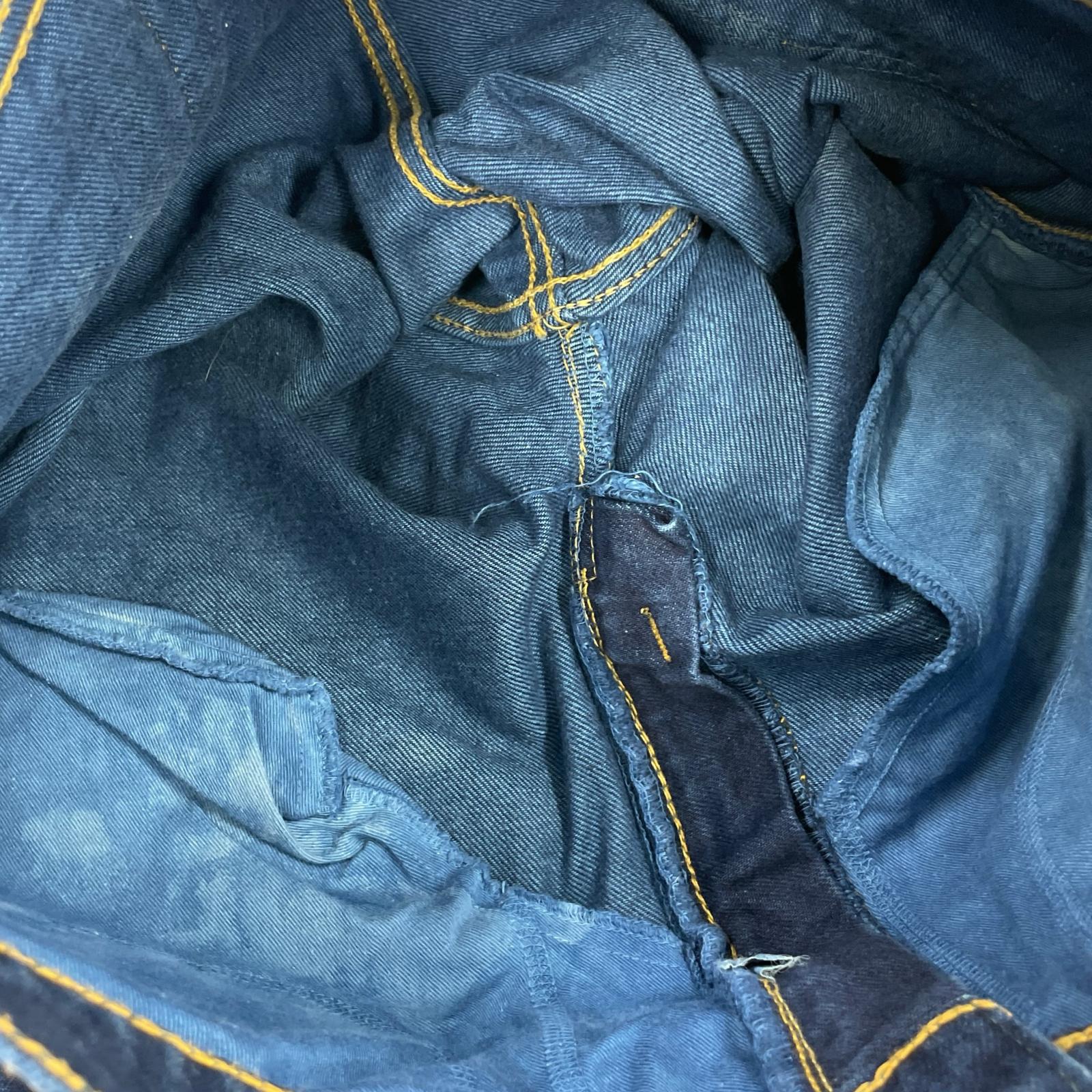 デニムパンツ Big John Western Jeans ウェスタンフレアデニム インディゴ 33 ネイビー