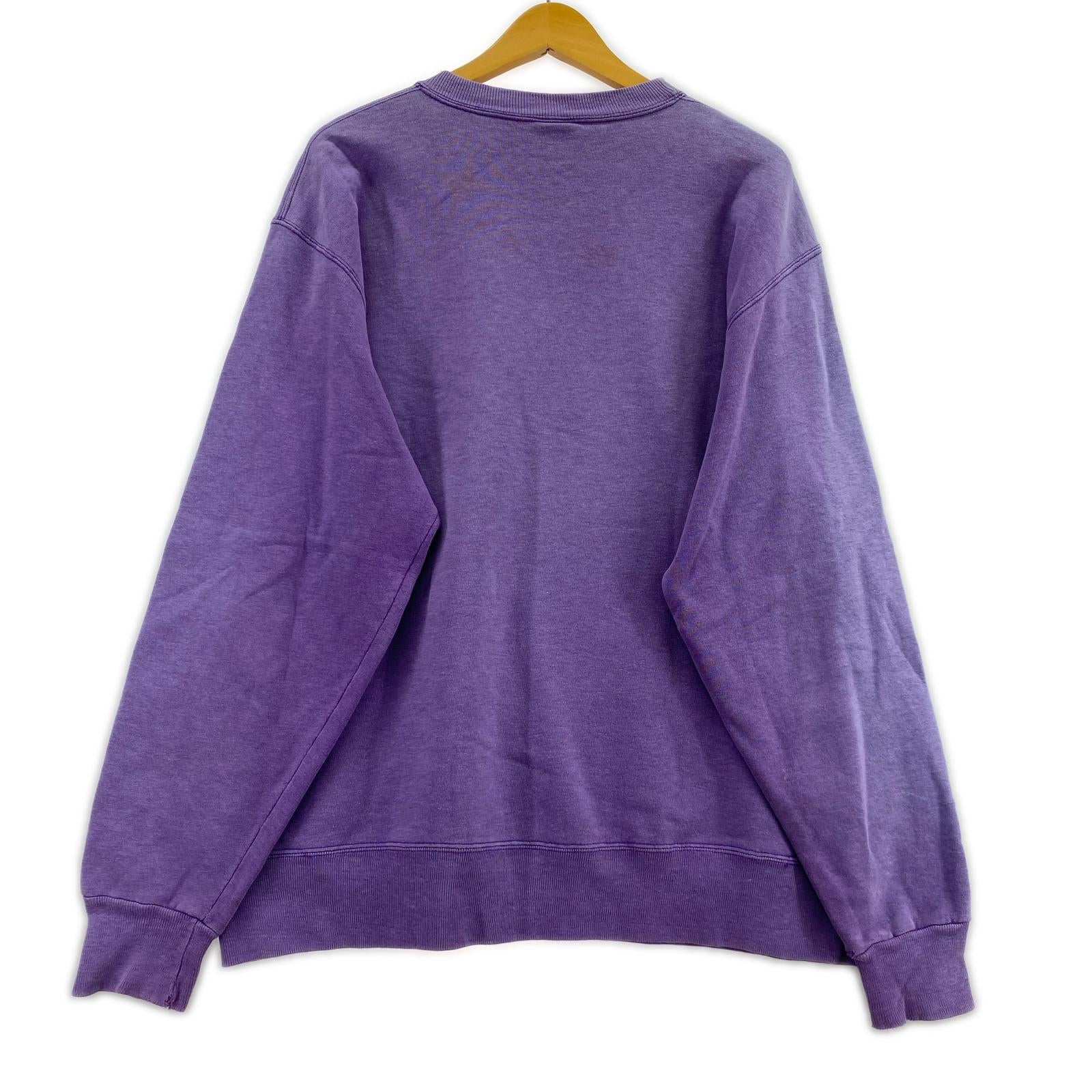 スウェット 90s usa製 pur-L パープル