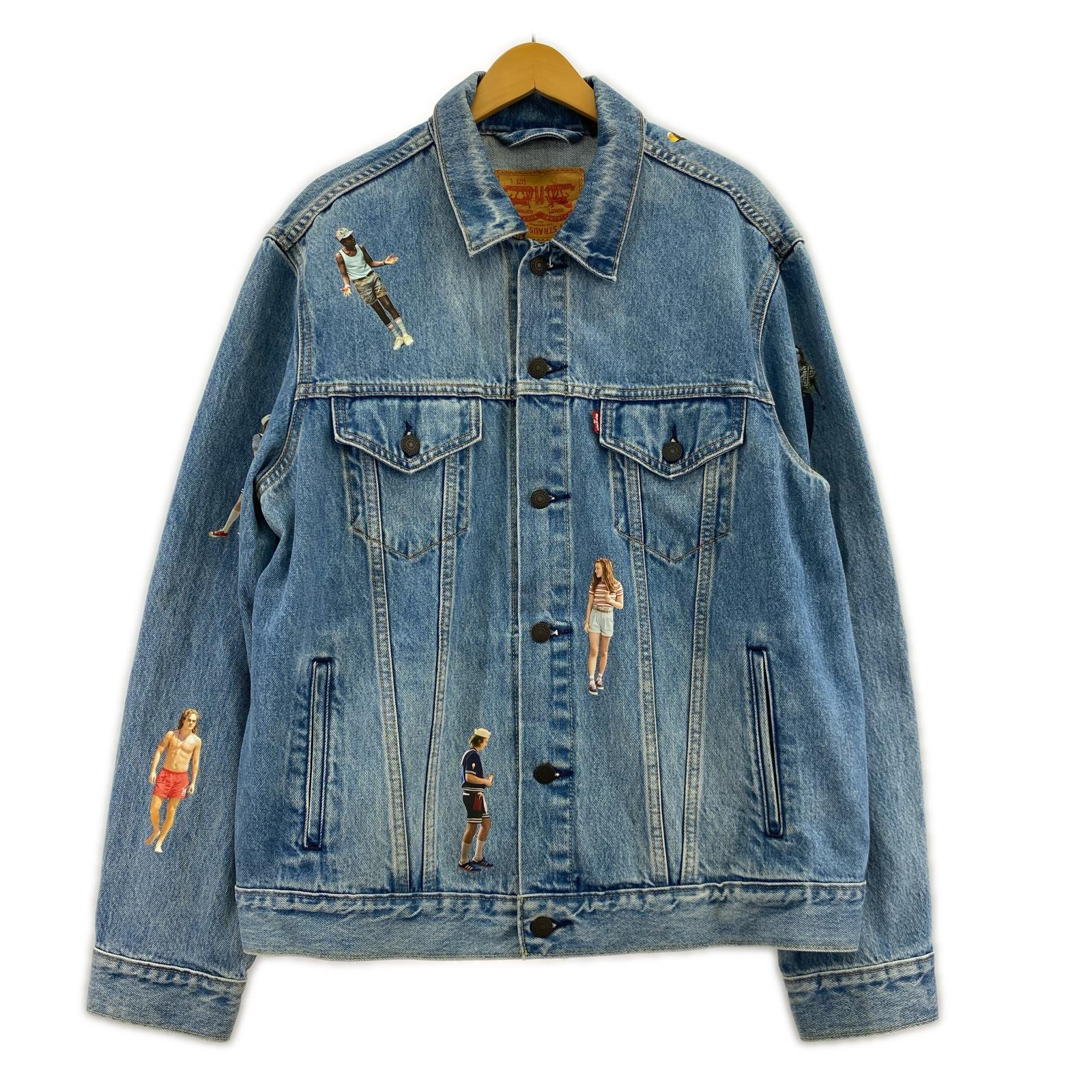 デニムジャケット Levi's x Stranger Things-L L ブルー