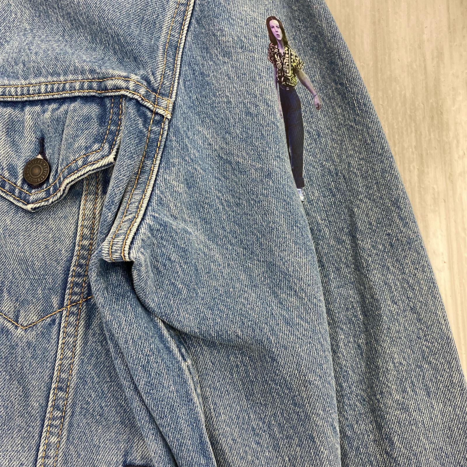 デニムジャケット Levi's x Stranger Things-L L ブルー