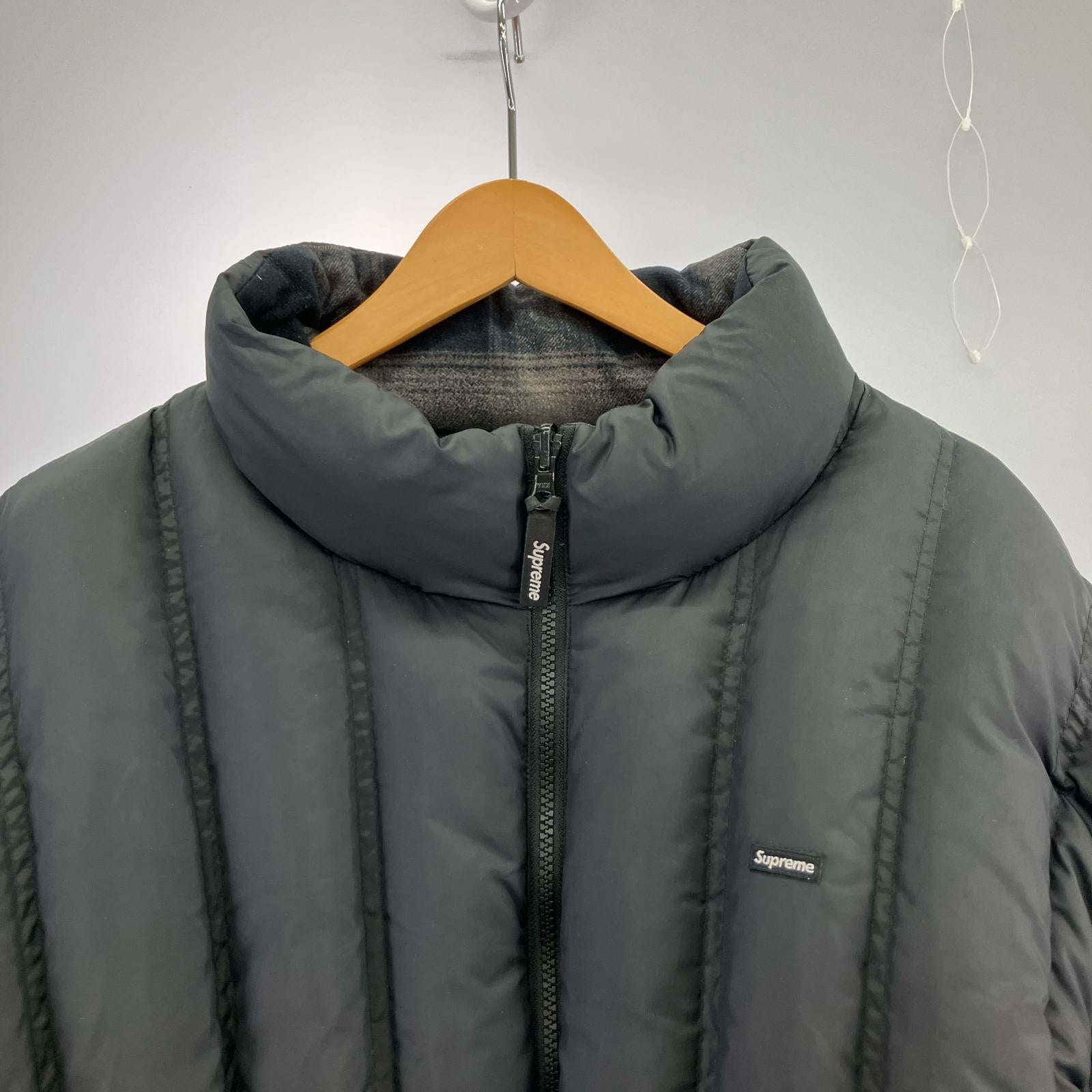 ダウンジャケット Frannel Reversible Puffer Jacket XL