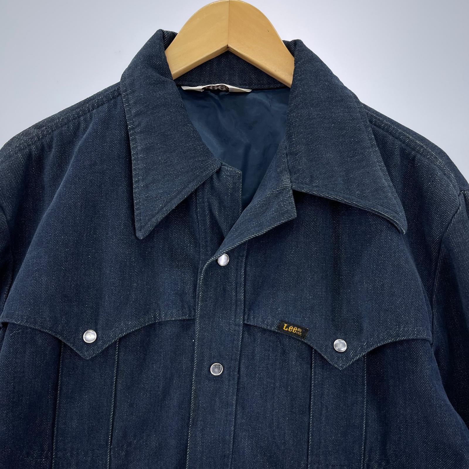 長袖シャツ 70s~ ウエスタンシャツ USA製 ネイビー