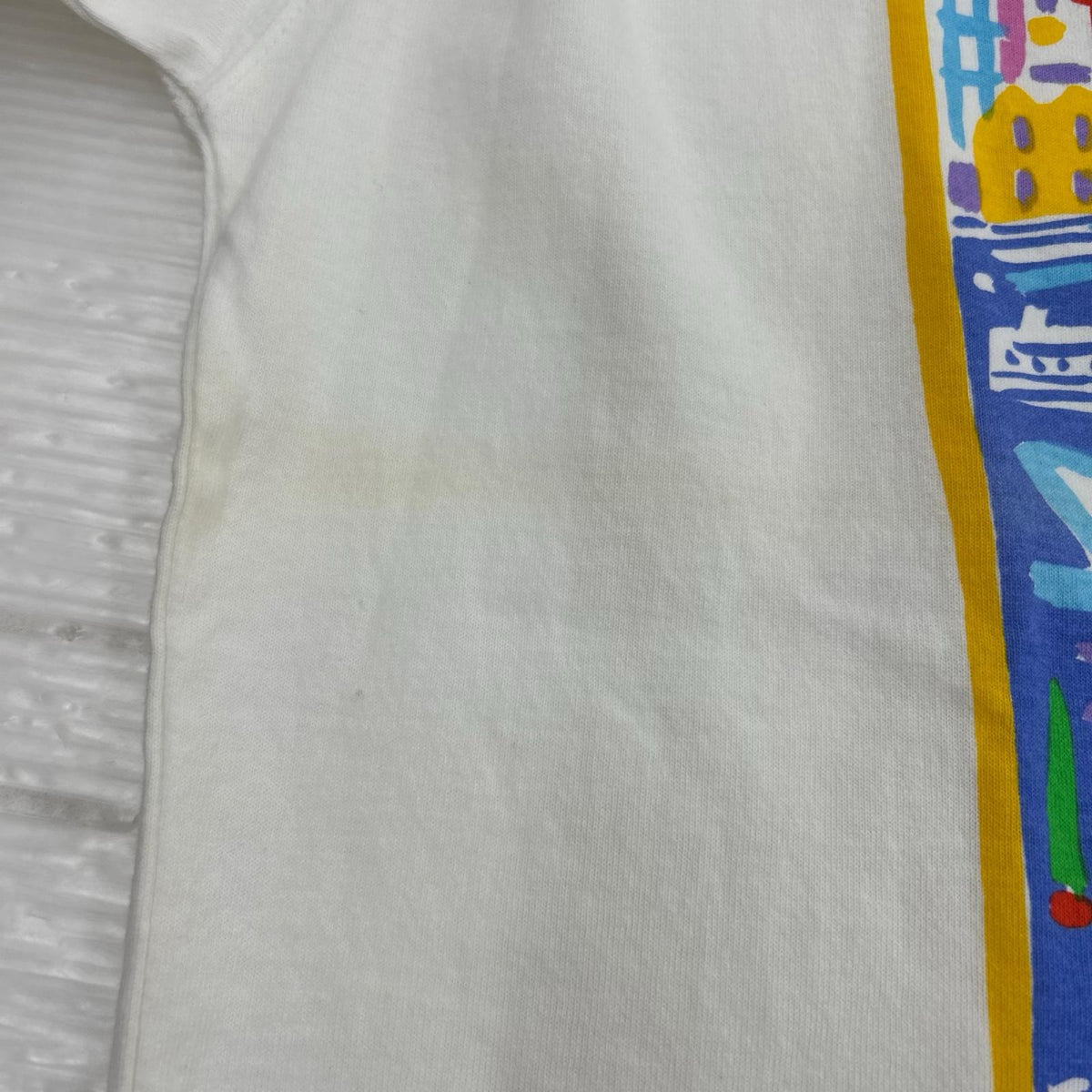 半袖Tシャツ 90s Ken Done アートT M M ホワイト