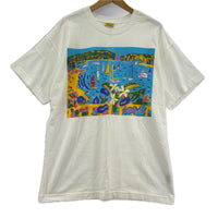 半袖Tシャツ 90s Ken Done アートT M M ホワイト