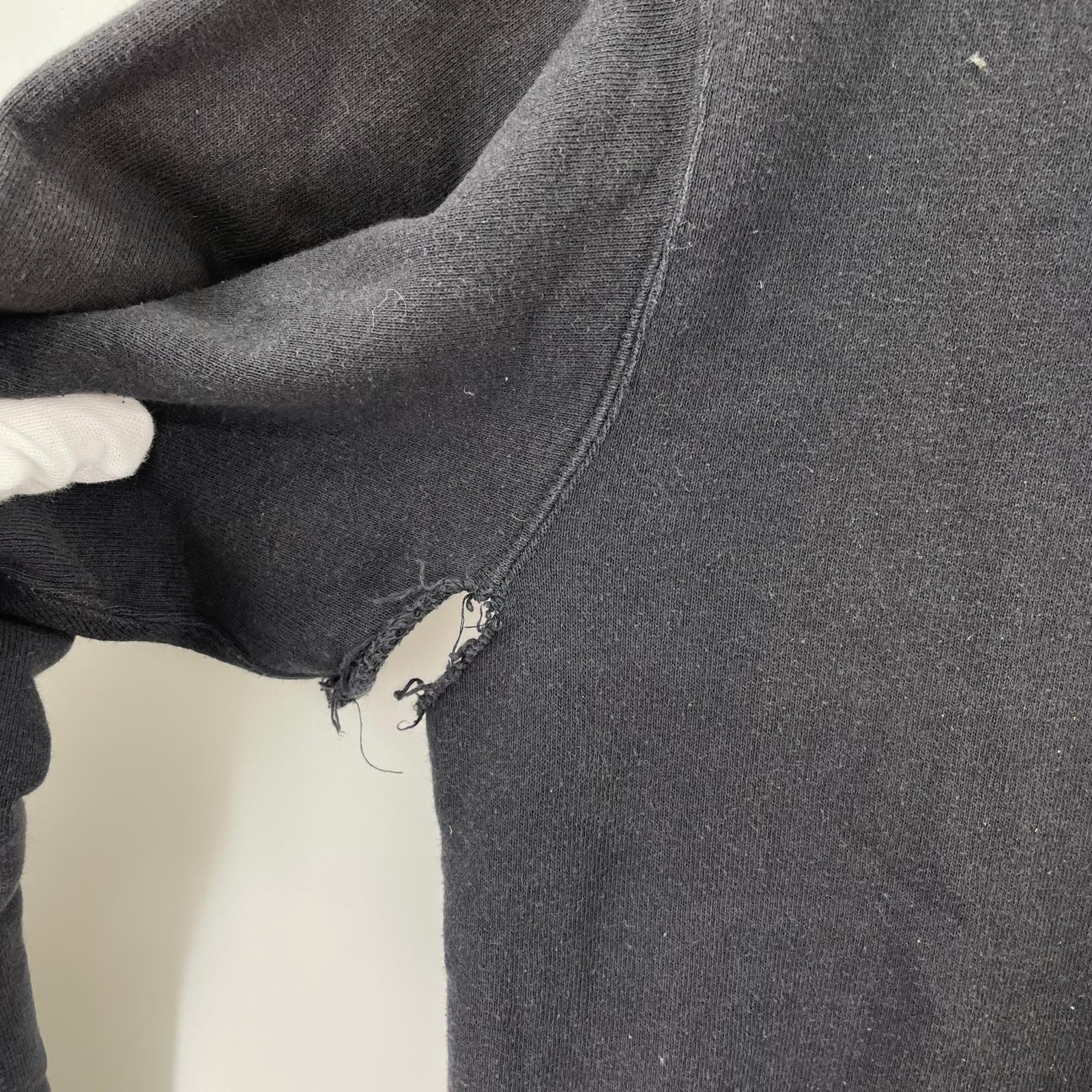 スウェット Crew neck sweat 黒 3 ブラック