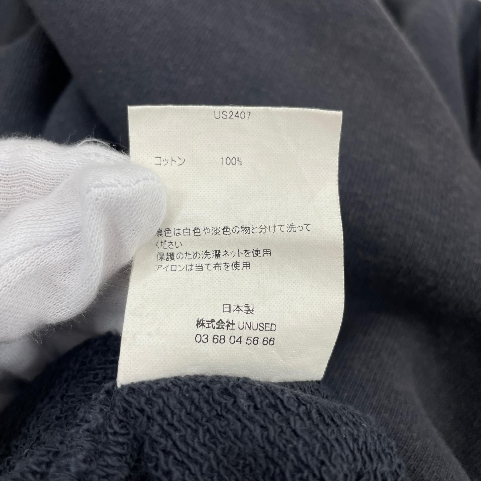 スウェット Crew neck sweat 黒 3 ブラック
