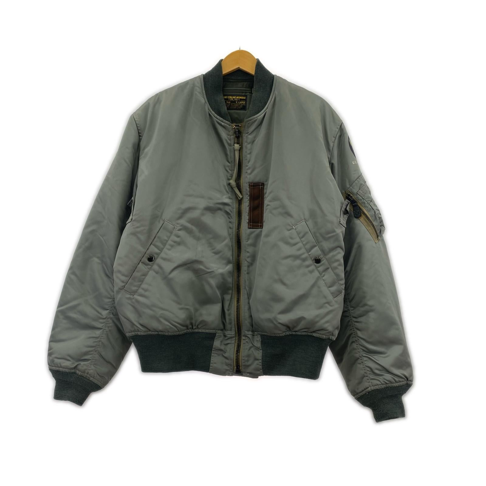 ジャケット LION UNIFORM 実名復刻MA-1 XL