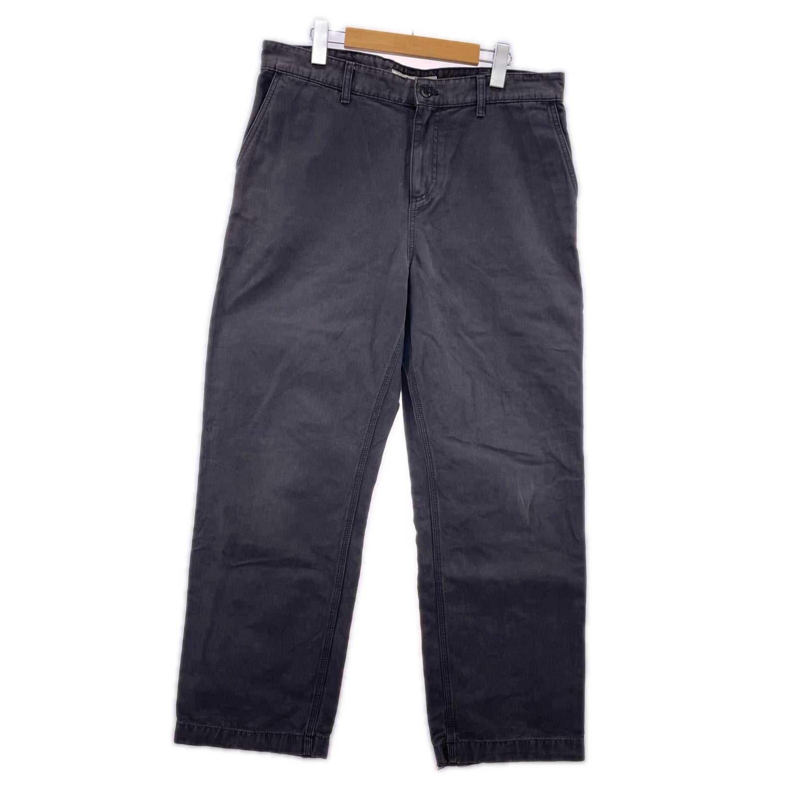パンツ STRAIGHT FIT ウォッシュドペインターパンツ グレー (44) グレー