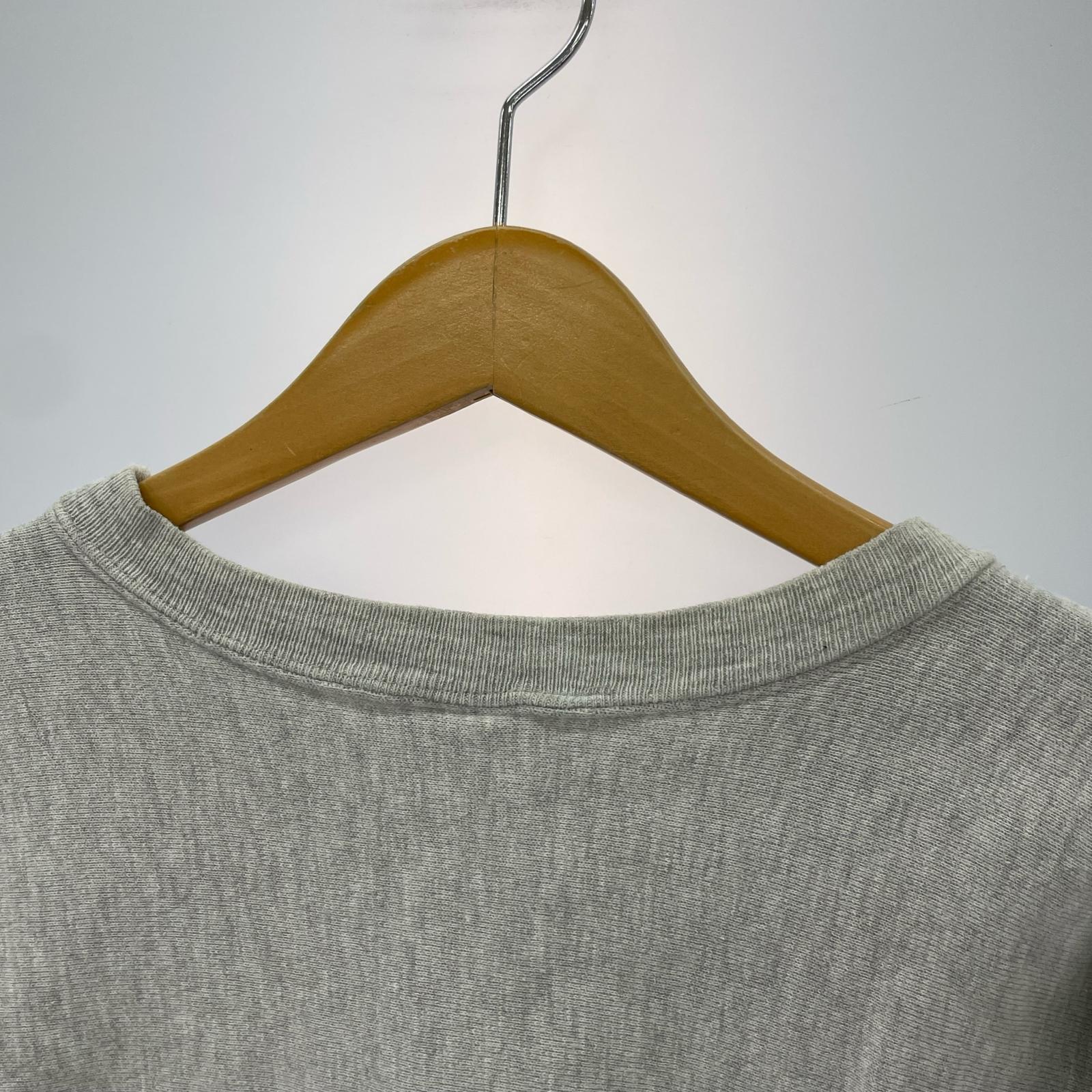 スウェット Champion 90s USA製 インディアナ大学 2段リバースウィーブ グレー (L) L グレー