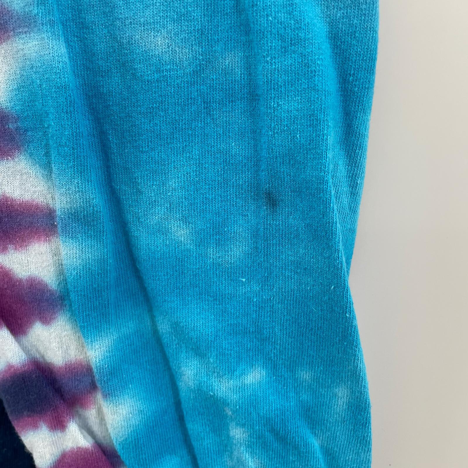 長袖Tシャツ CHALLENGER L/S TEE TIE DYE LOGO TEE 紺 (L) L