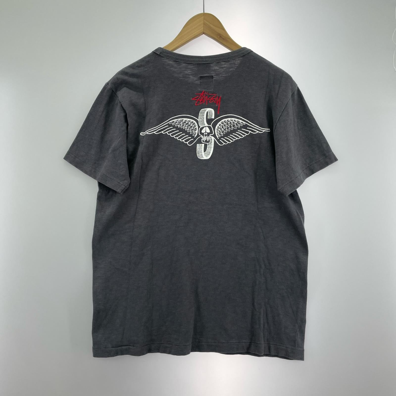 半袖Tシャツ ×Champion SKULL WING グレー M M グレー
