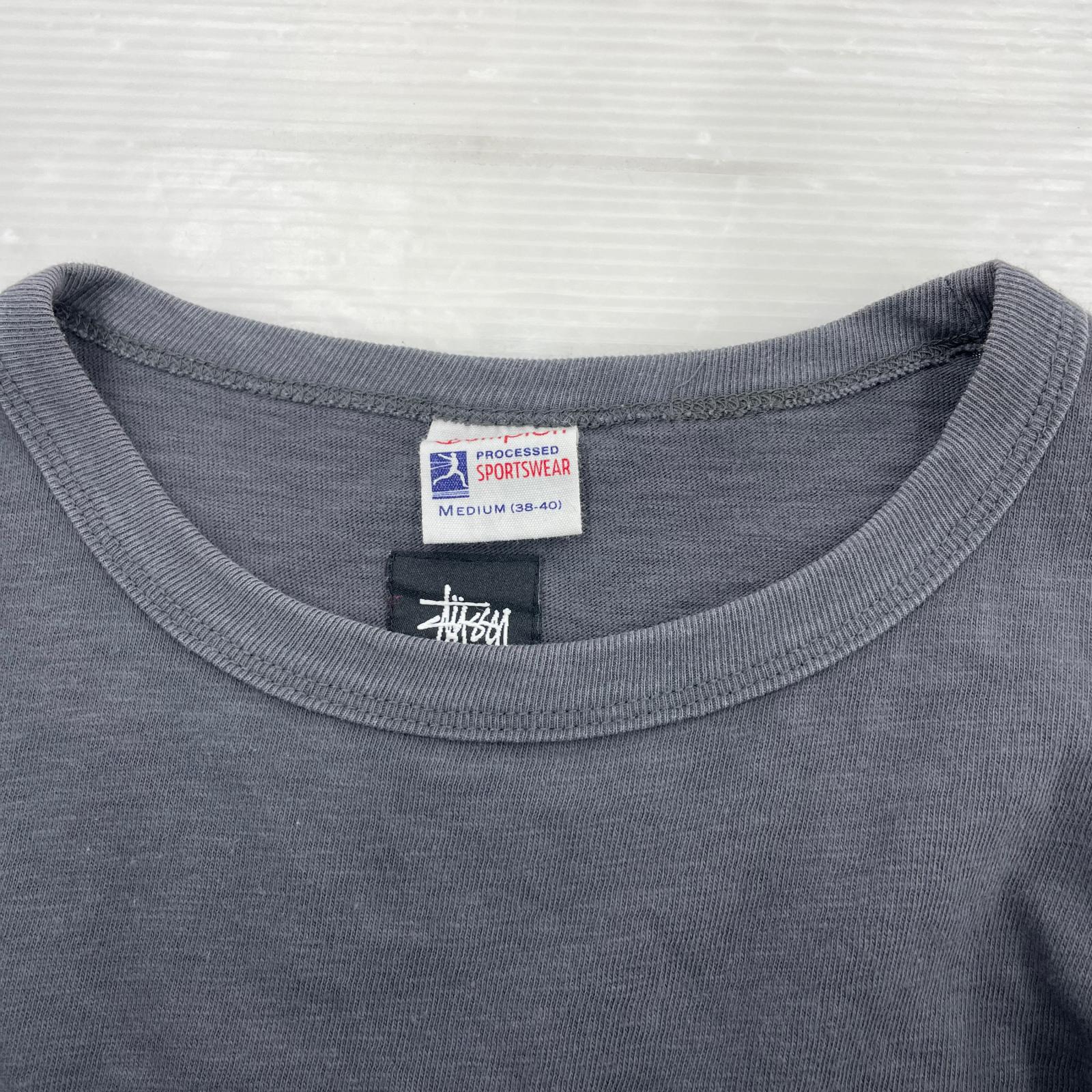 半袖Tシャツ ×Champion SKULL WING グレー M M グレー