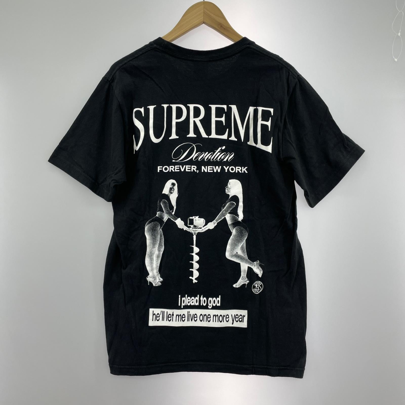 半袖Tシャツ Devotion Tee 黒 S S ブラック