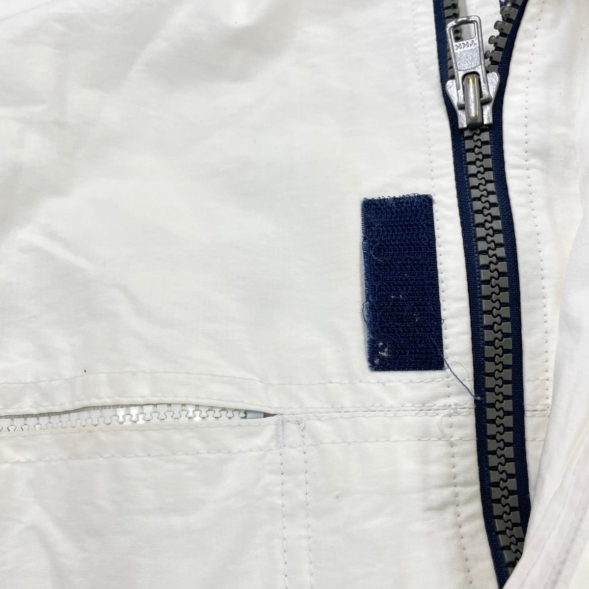 ジャケット L.L.Bean 胸刺繍 コットンナイロン セーリングジャケット M ホワイト M