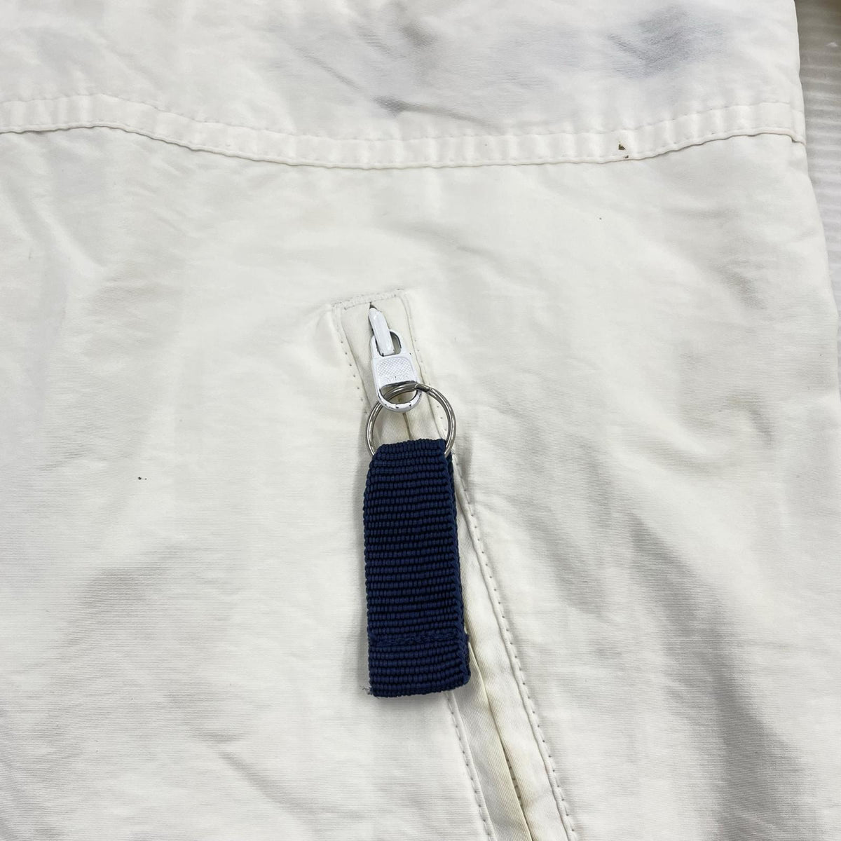 ジャケット L.L.Bean 胸刺繍 コットンナイロン セーリングジャケット M ホワイト M