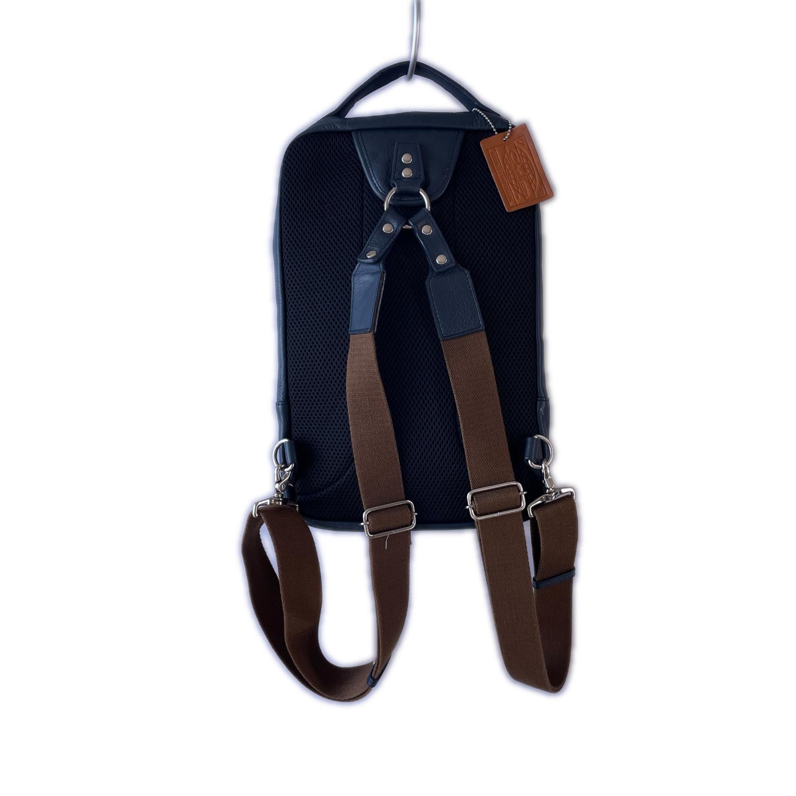 ショルダーバッグ Chelica ワンショルダー レザー 紺 ネイビー