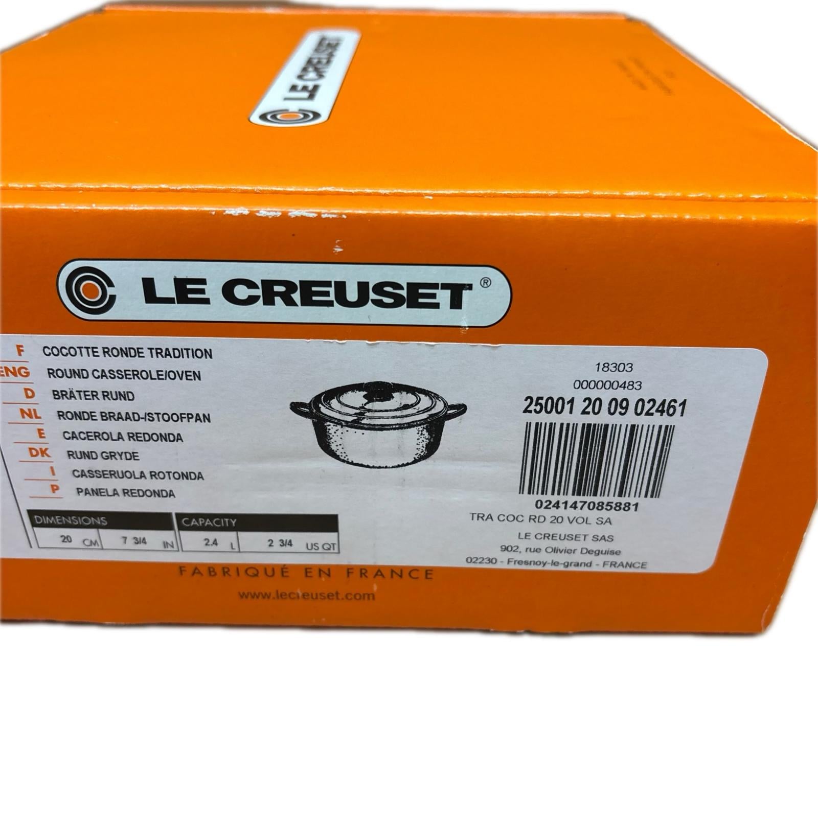 LE CREUSET ココット ロンド オレンジ L E C R EU S E T その他雑貨