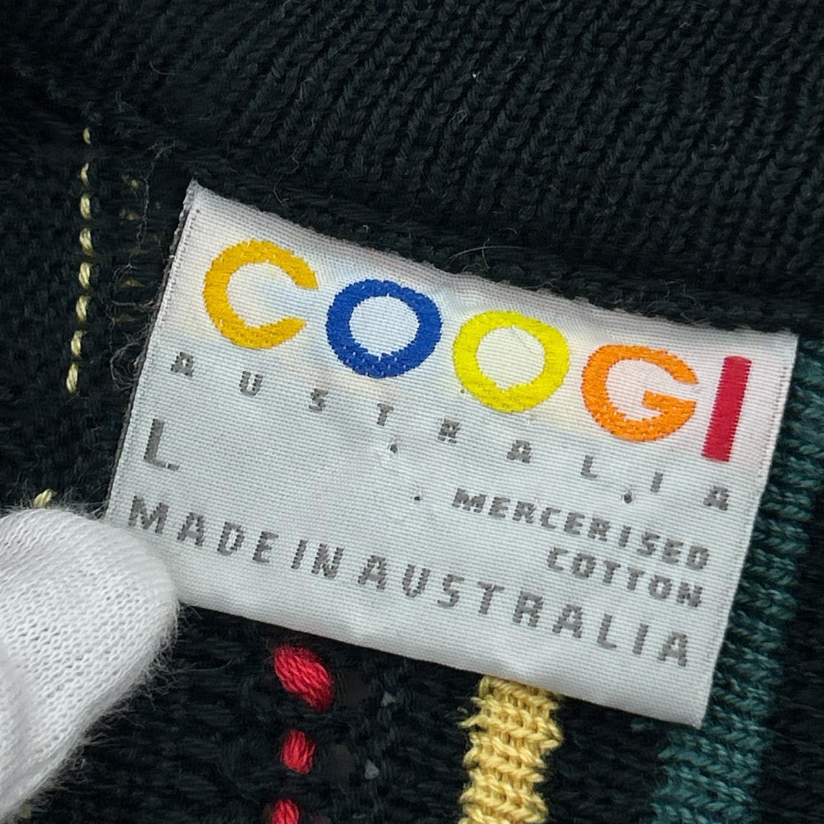 その他トップス COOGI 3Dニット L ブラック