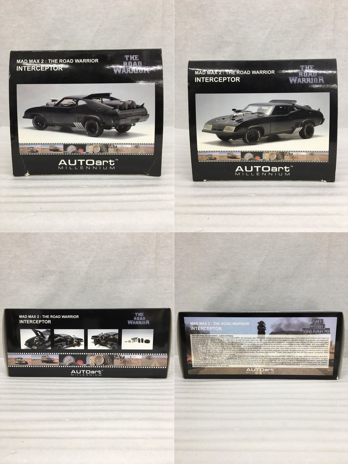 AutoArt マッドマックス2 MILLENNIUM INTERCEPTOR スケールカー