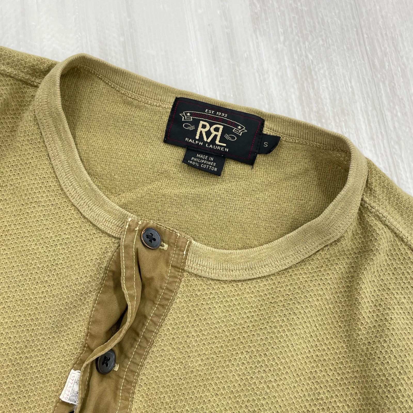 半袖Tシャツ ヘンリーネックS/Sカットソー カーキ (S) S カーキ