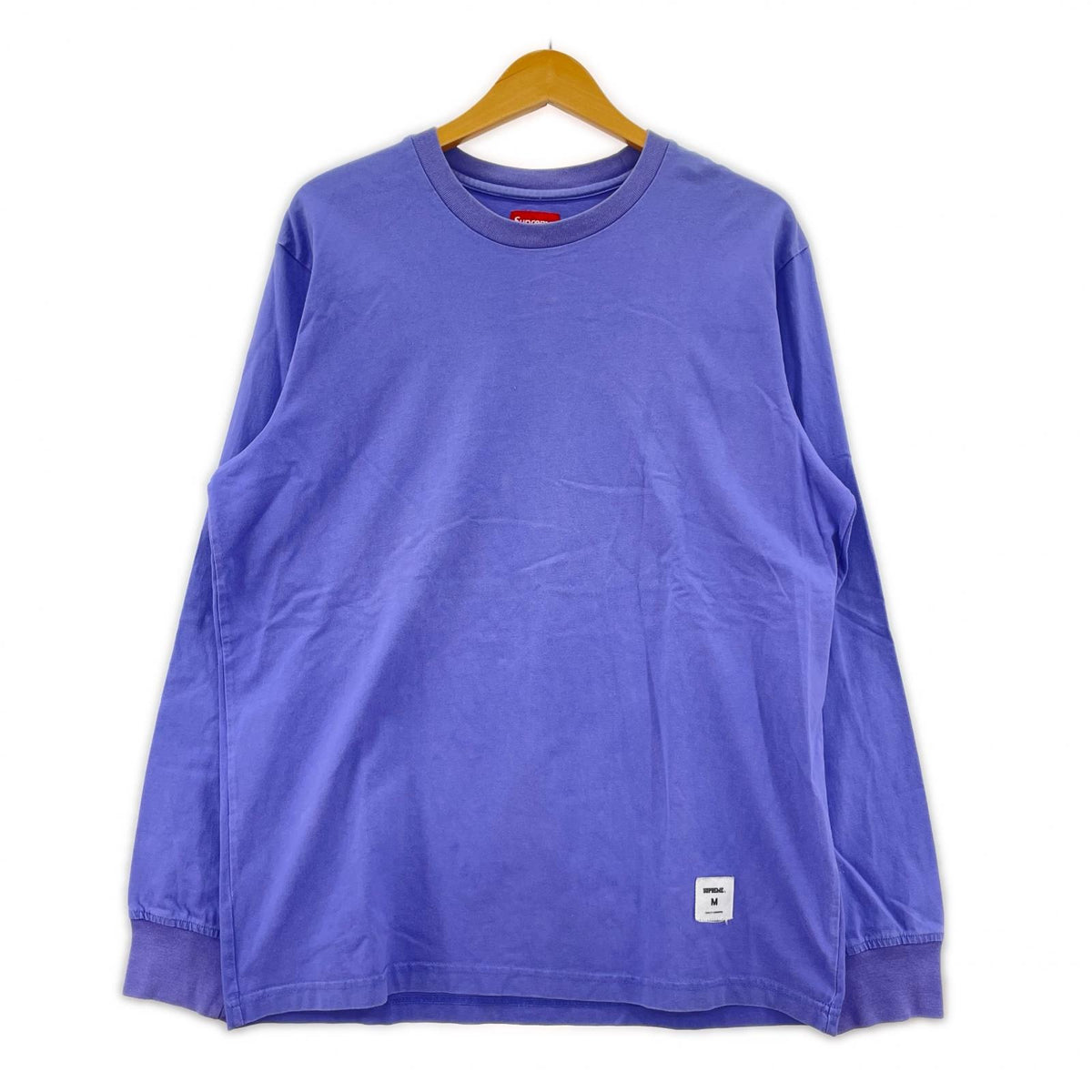 長袖Tシャツ Trademark Long Sleeve 2019 M パープル