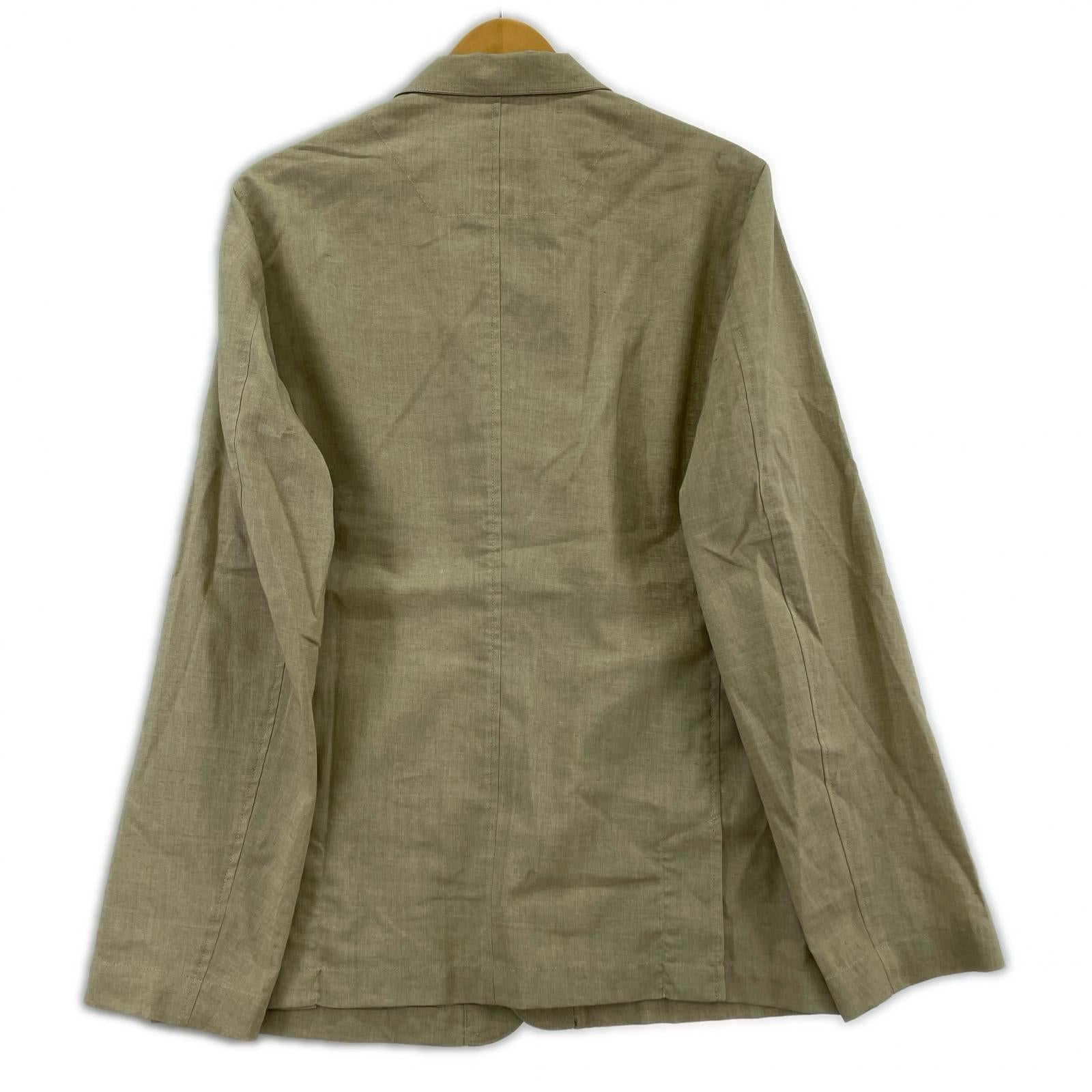 ジャケット リネン混 M ベージュ