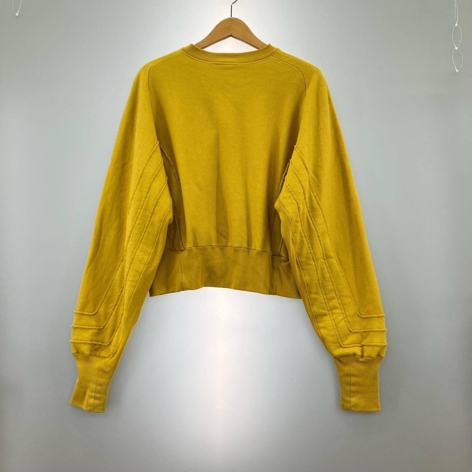 スウェット JIAN YE 24AW ORBIT TOP イエロー (M) M イエロー