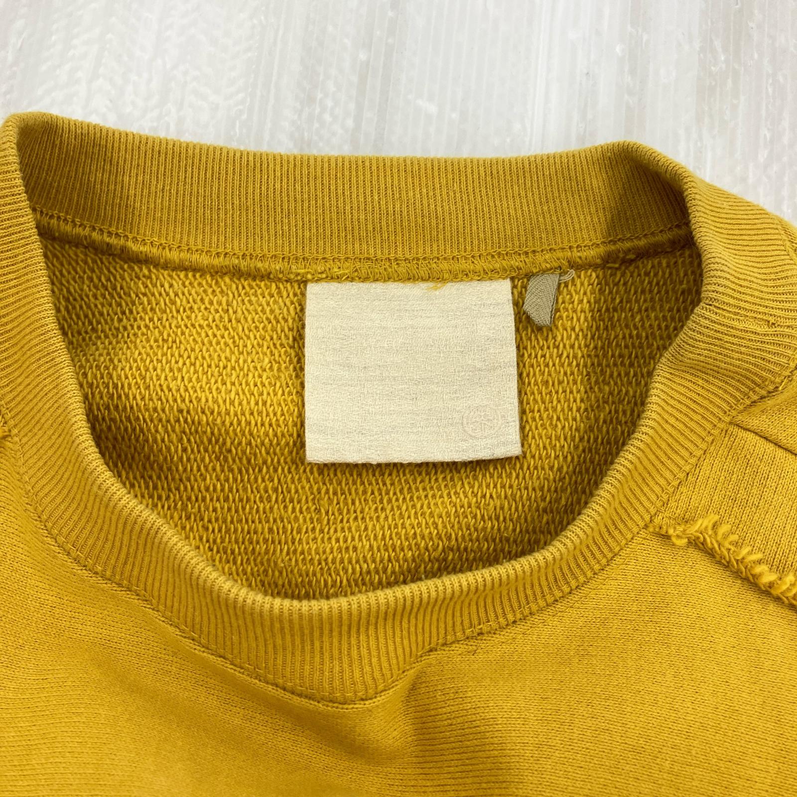 スウェット JIAN YE 24AW ORBIT TOP イエロー (M) M イエロー