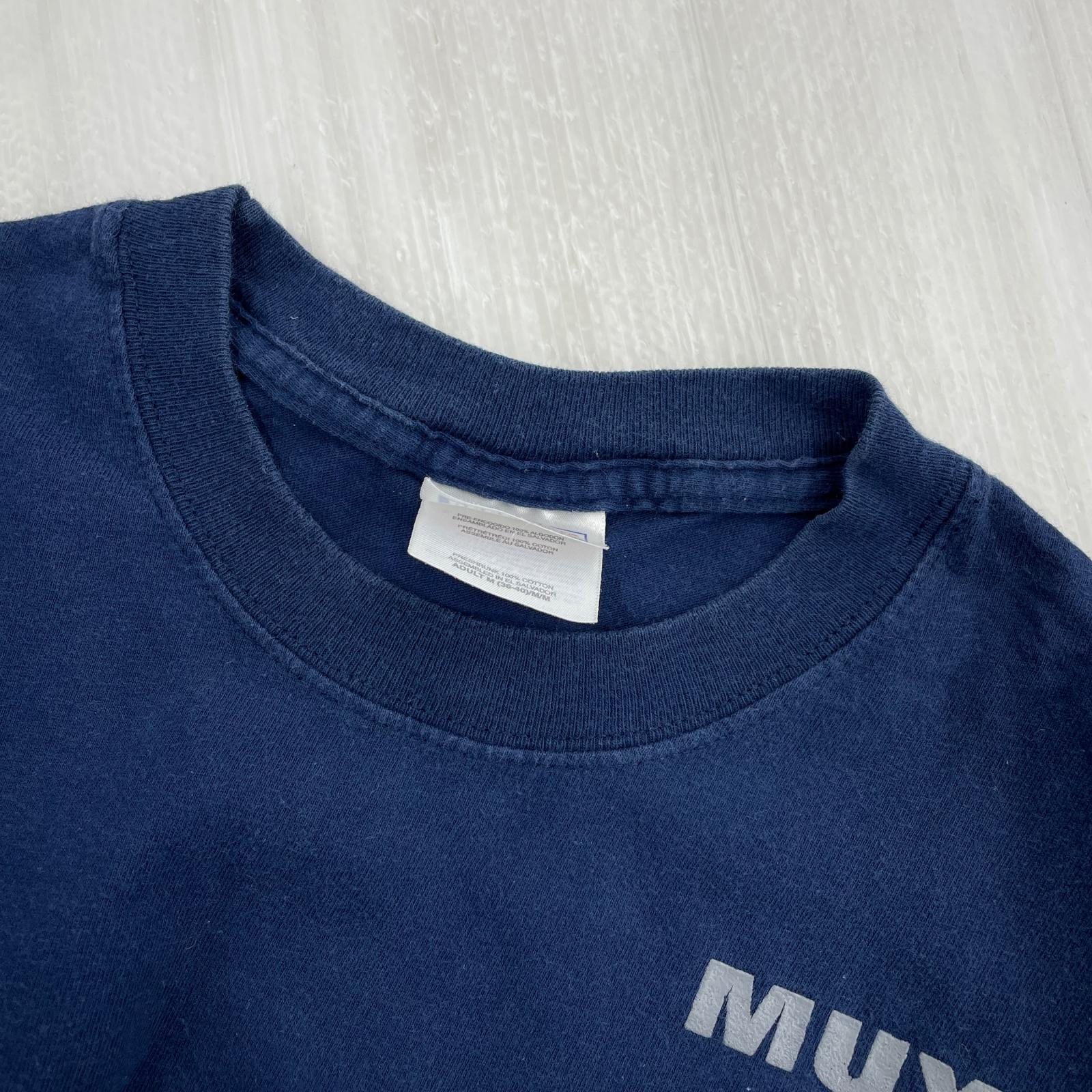 半袖Tシャツ 90s''MUX''Tee M NVY