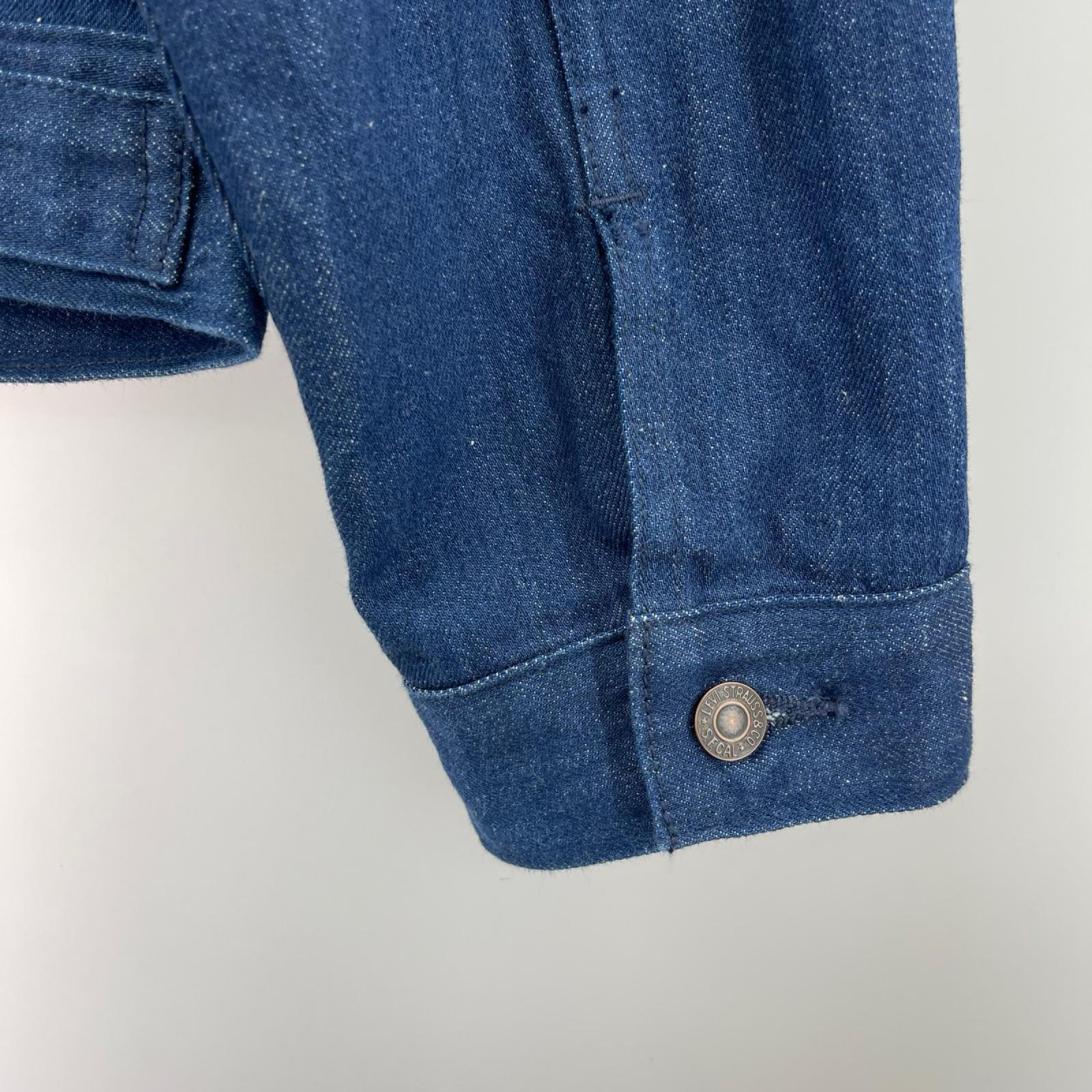 デニムジャケット Blue Tab 青 S ネイビー