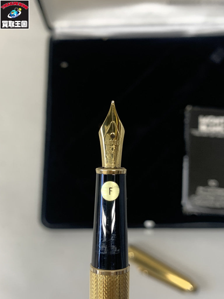 MONTBLANC/マイスターシュテュック ソリテール 万年筆/18K