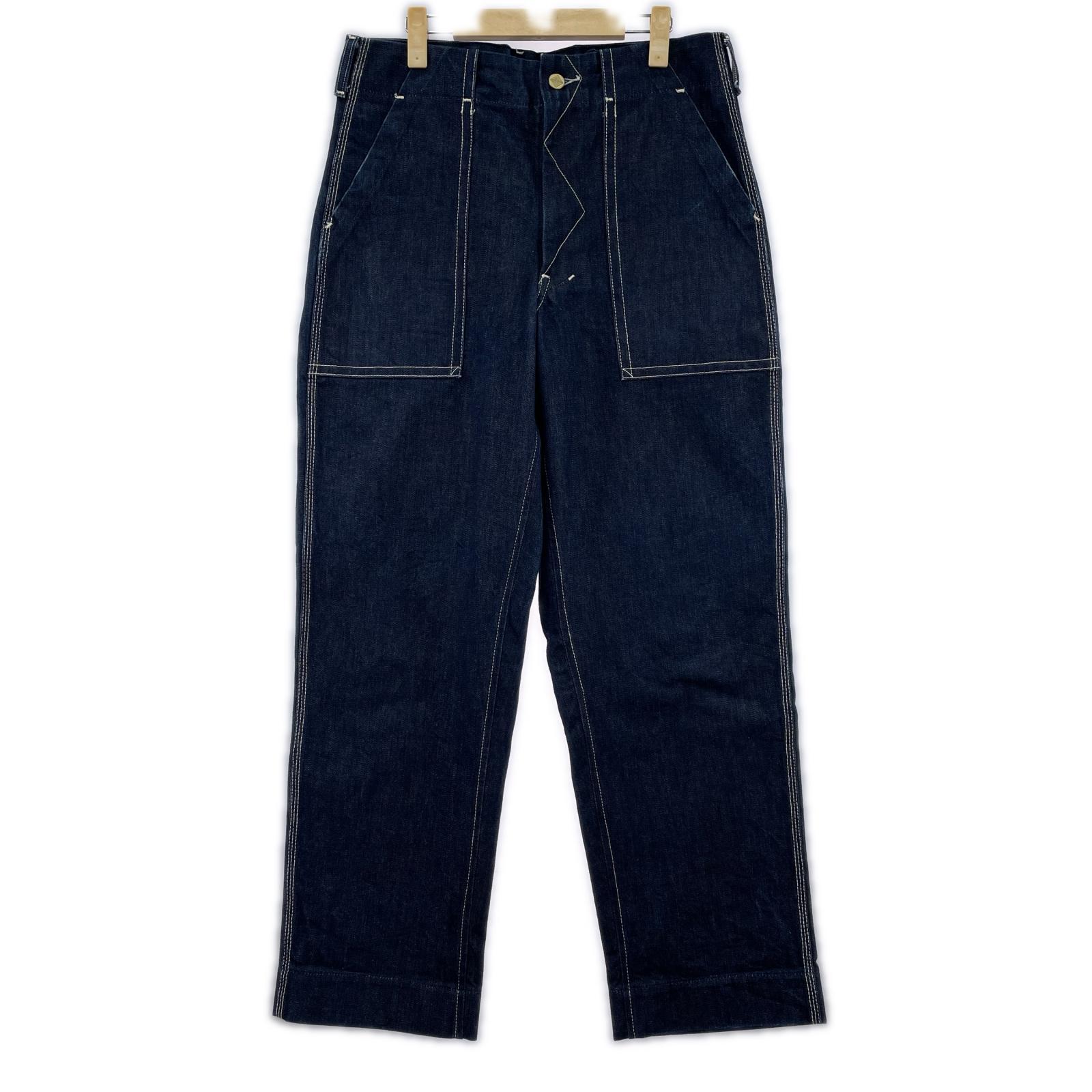 デニムパンツ d'emploi - Everyday Denim Pants - 30 30 ネイビー