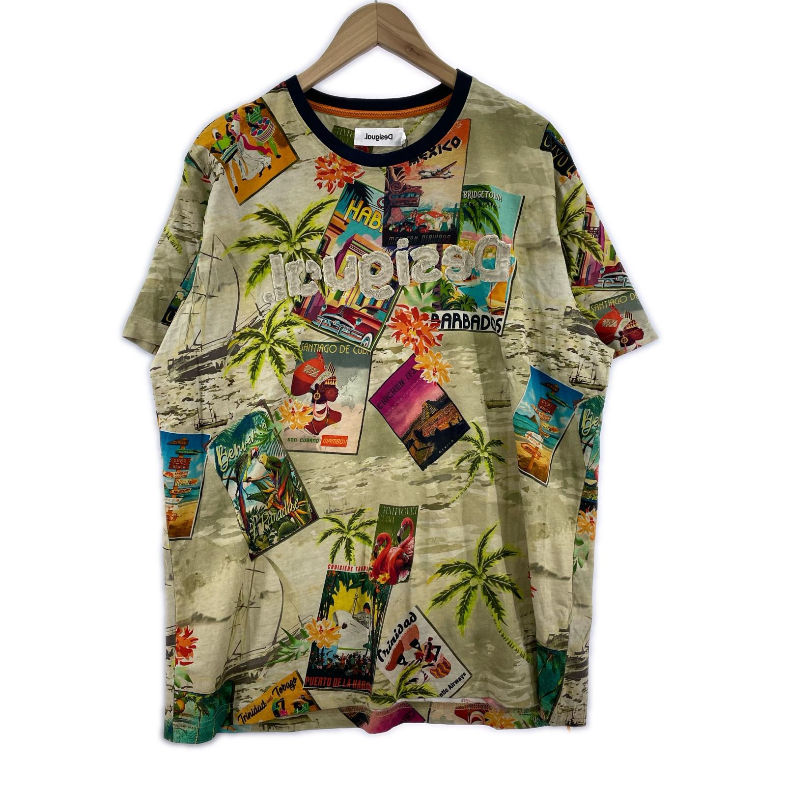 半袖Tシャツ 総柄