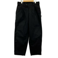 パンツ CAHLUMN Cotton 2Tuck Chino Pant ブラック