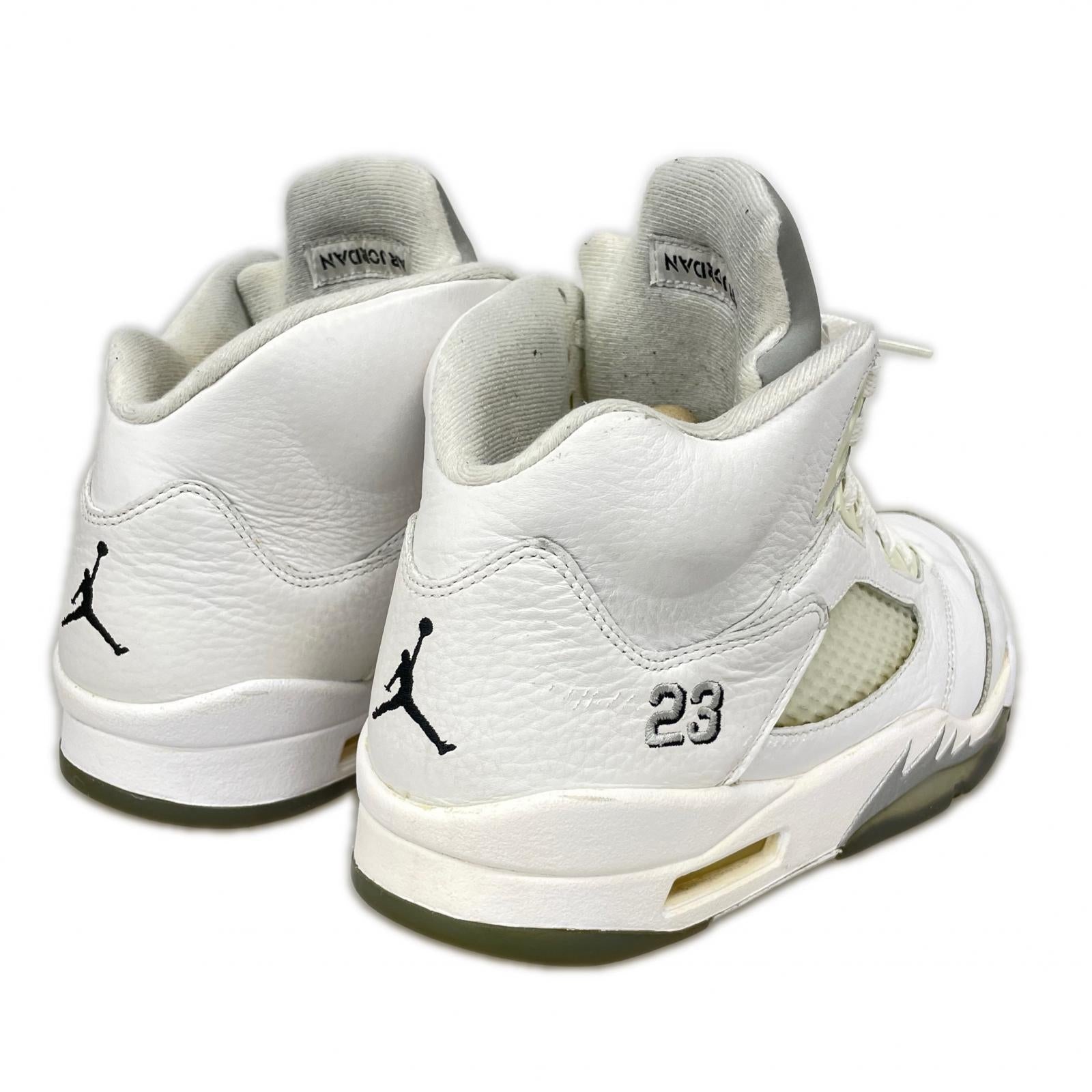 スニーカー NIKE AIR JORDAN 5 RETRO 136027-130 白 (28.5) 28.5cm (US10 1/2 UK10 EU47) ホワイト