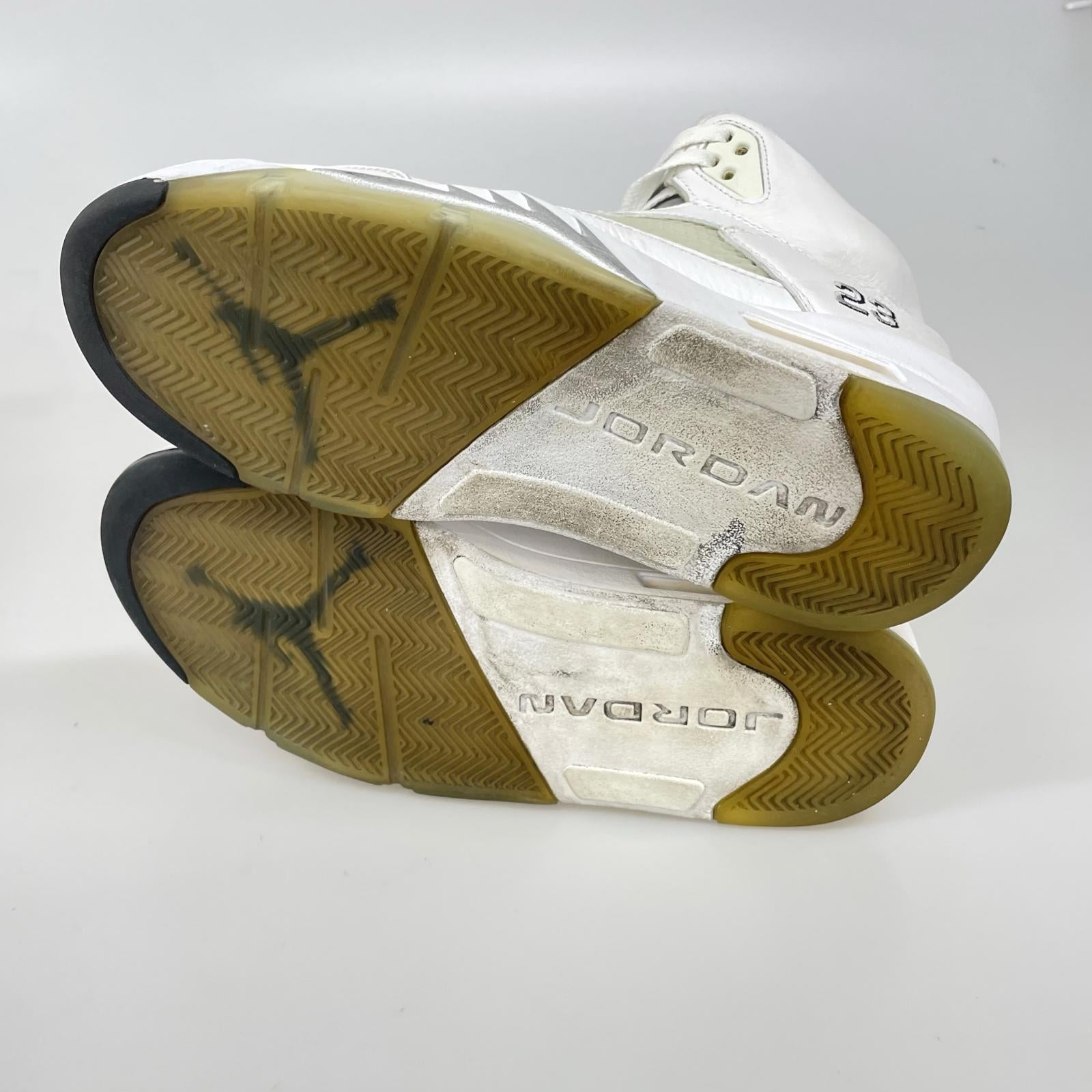 スニーカー NIKE AIR JORDAN 5 RETRO 136027-130 白 (28.5) 28.5cm (US10 1/2 UK10 EU47) ホワイト