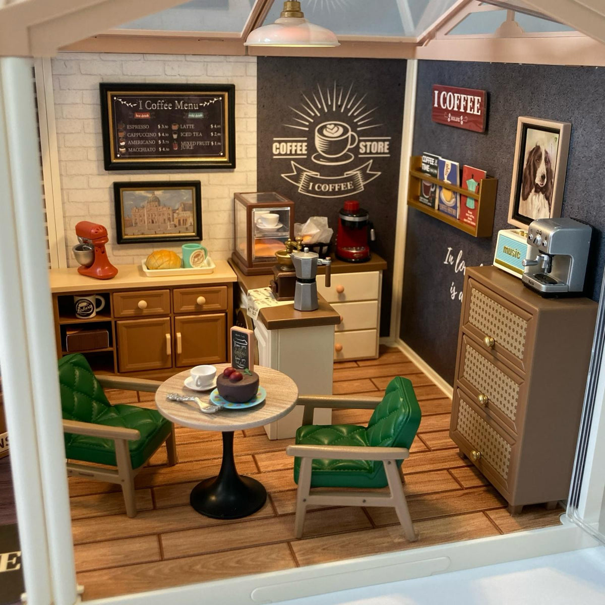 ドールハウス DIYカフェ セット ドールその他