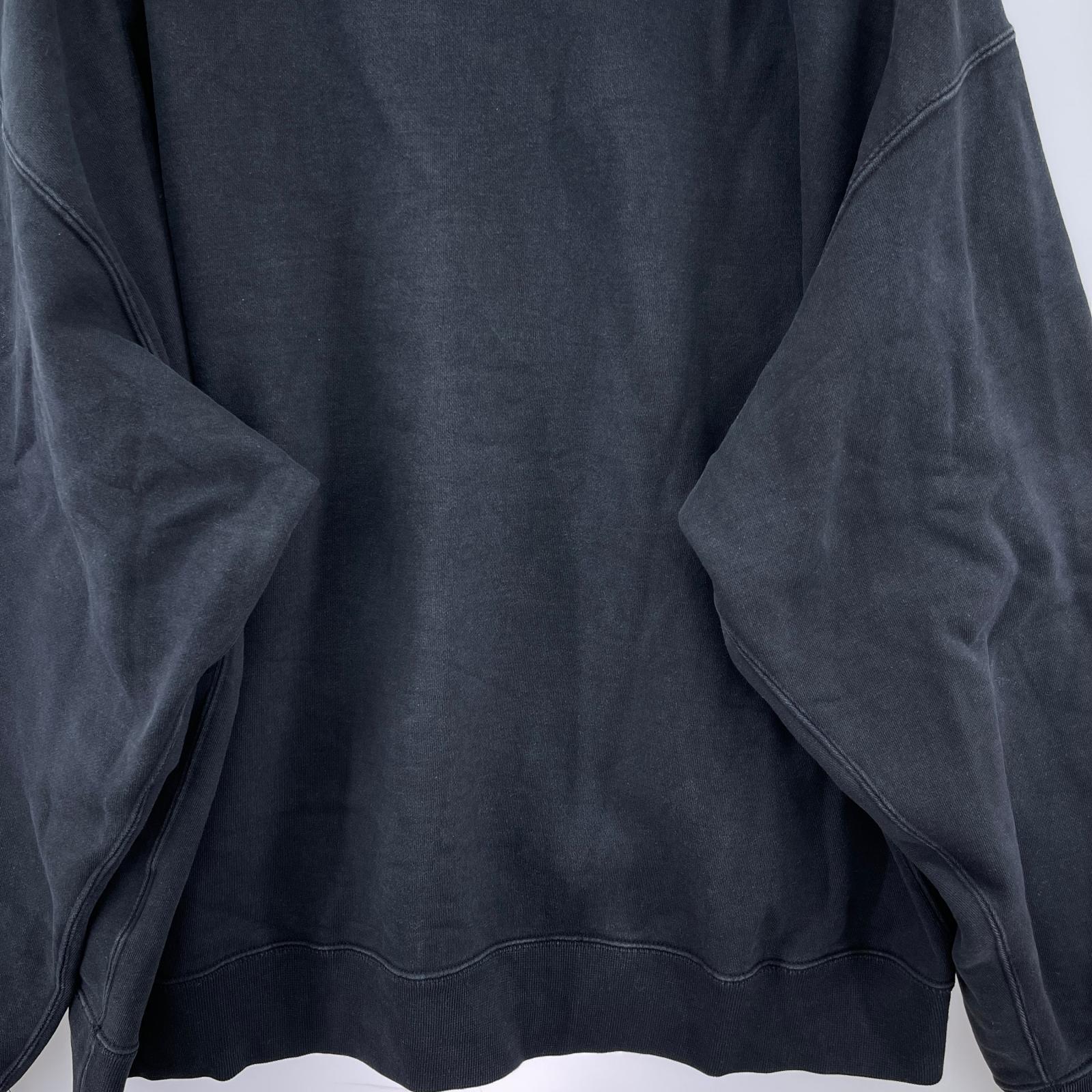 スウェット × STUSSY WASHED NRG FLEECE CREWNECK(XL) ブラック
