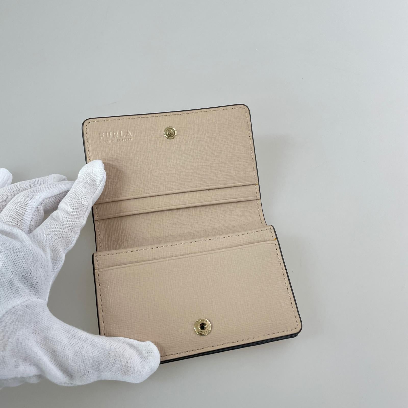 コインケース BABYLON S BUSINESS CARD CASE ベージュ