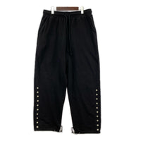 パンツ NO MASS PROD BAGGY SWEAT PANTS L ブラック