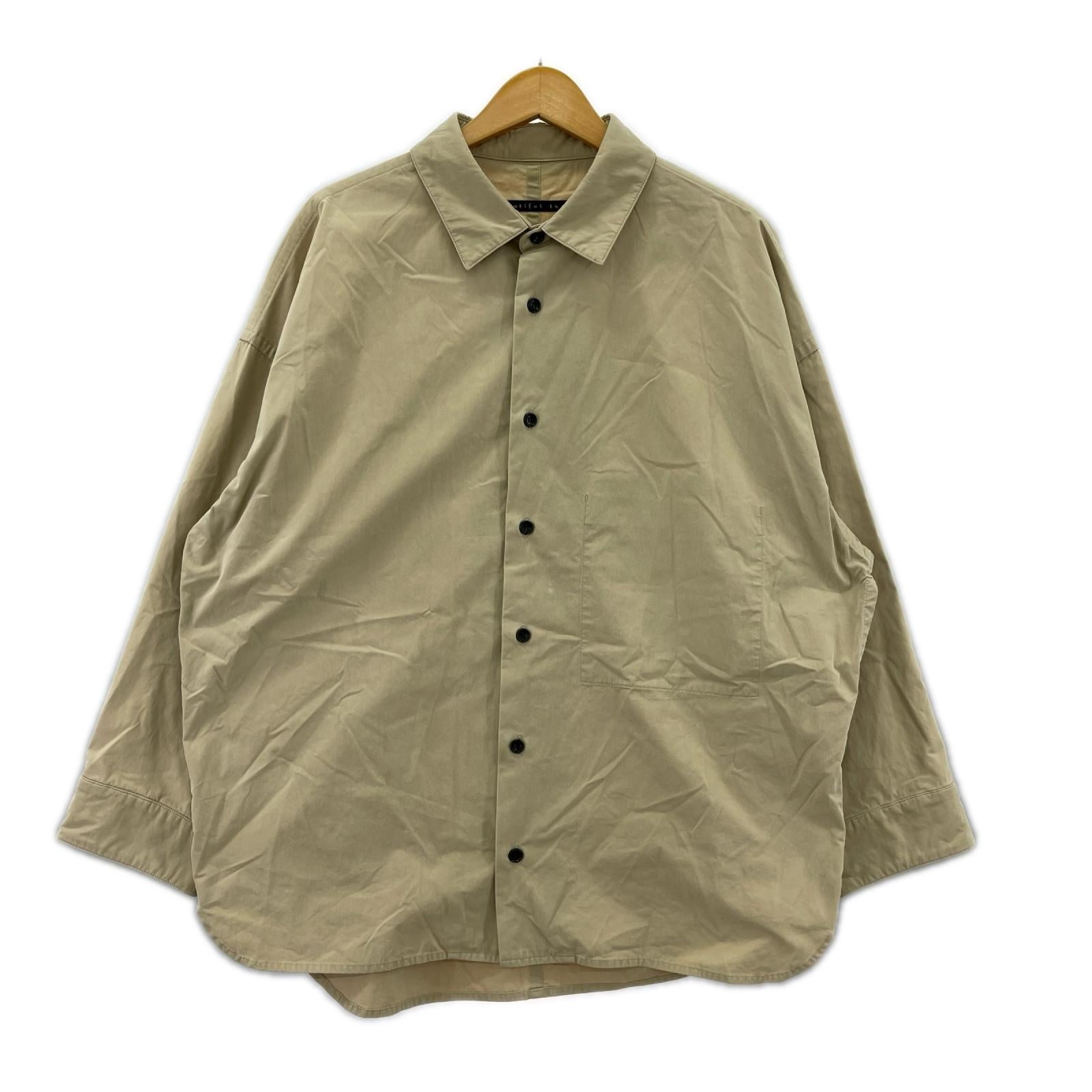 長袖シャツ バイオピーチシャツ 0 ベージュ 0 ベージュ