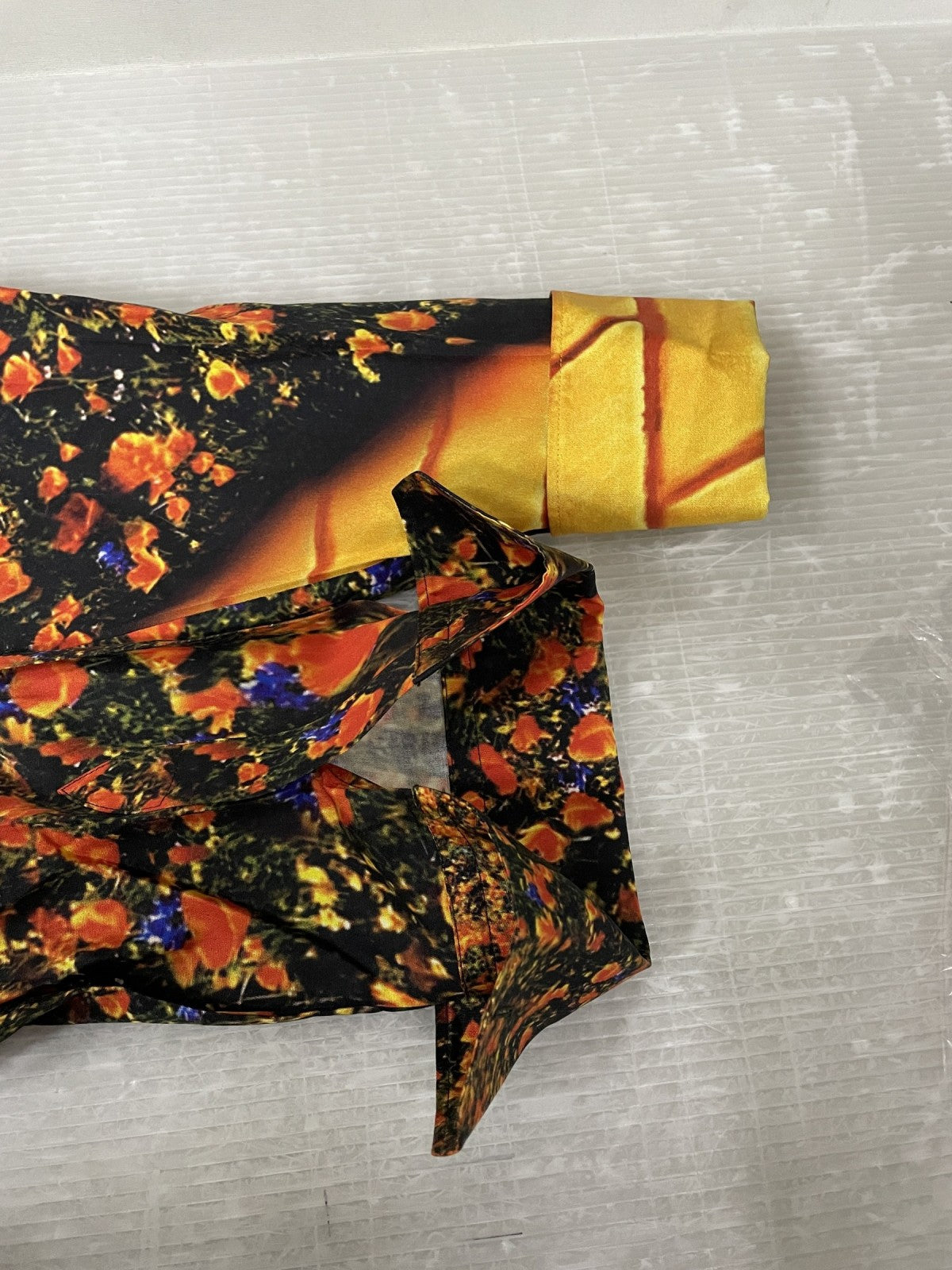 LOUIS VUITTON ヴァージル初期 19SS オズの魔法使い 総柄シルクシャツ XXL RM191 LUE HGS6W